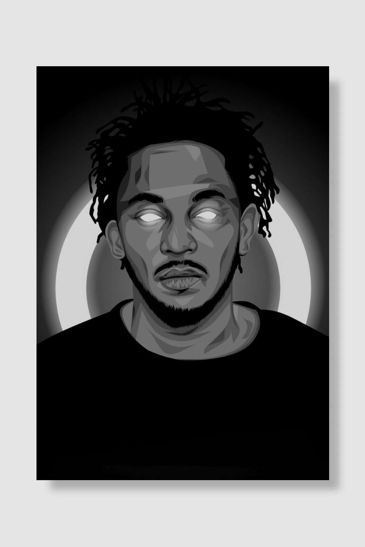 Kendrick Lamar Müzik Poster Çerçevesiz Yüksek Kalite Müzik Afiş Duvar Poster