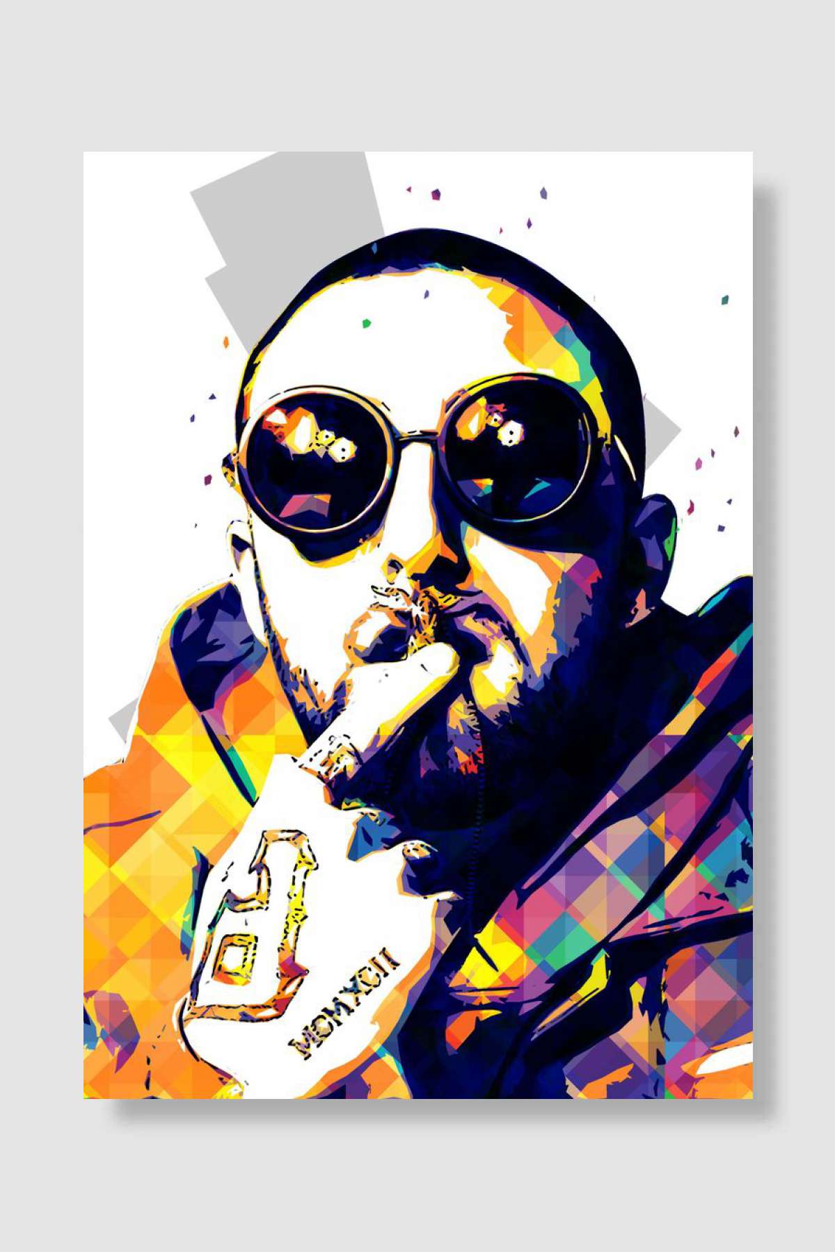 Mac Miller Müzik Poster Çerçevesiz Yüksek Kalite Müzik Afiş Duvar Poster