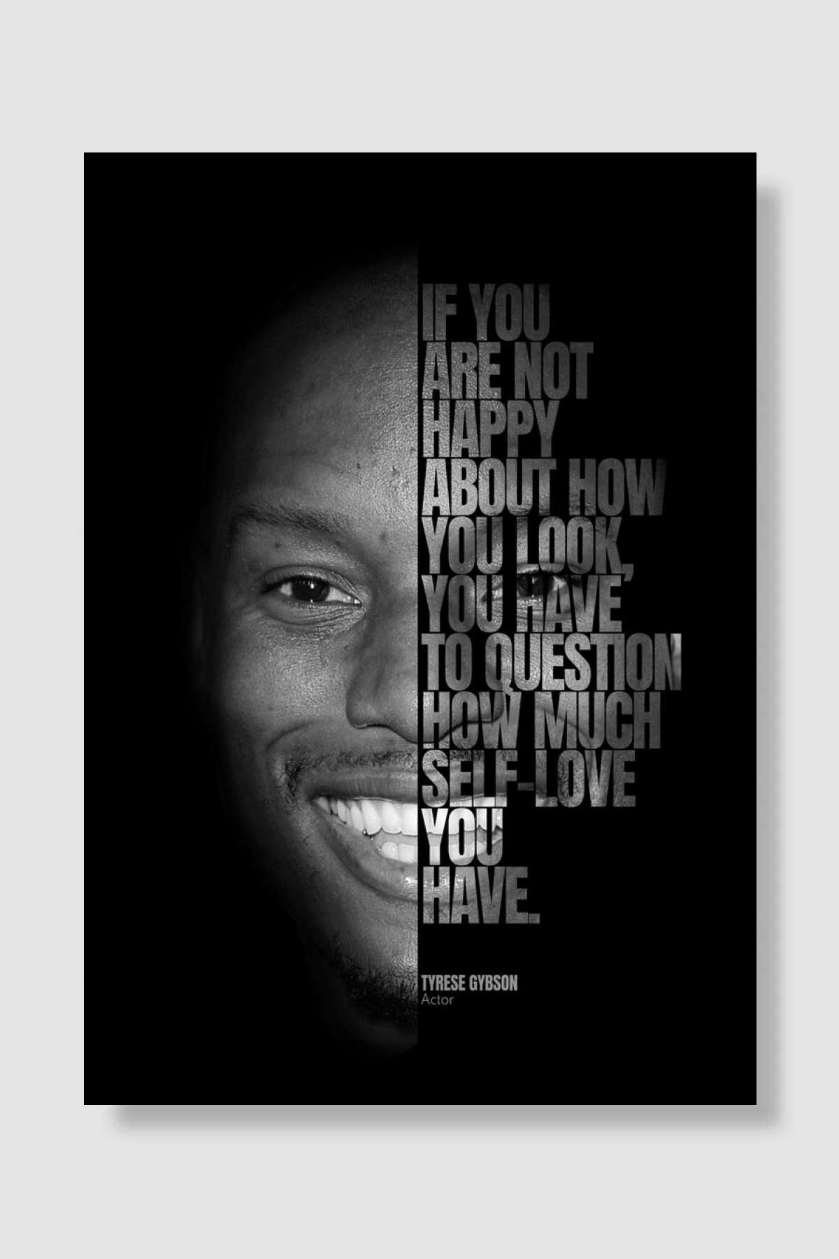 Tyrese Gibson Model Rapper Müzik Poster Çerçevesiz Yüksek Kalite Müzik Afiş Duvar Poster - En İyi Fiyatlarla