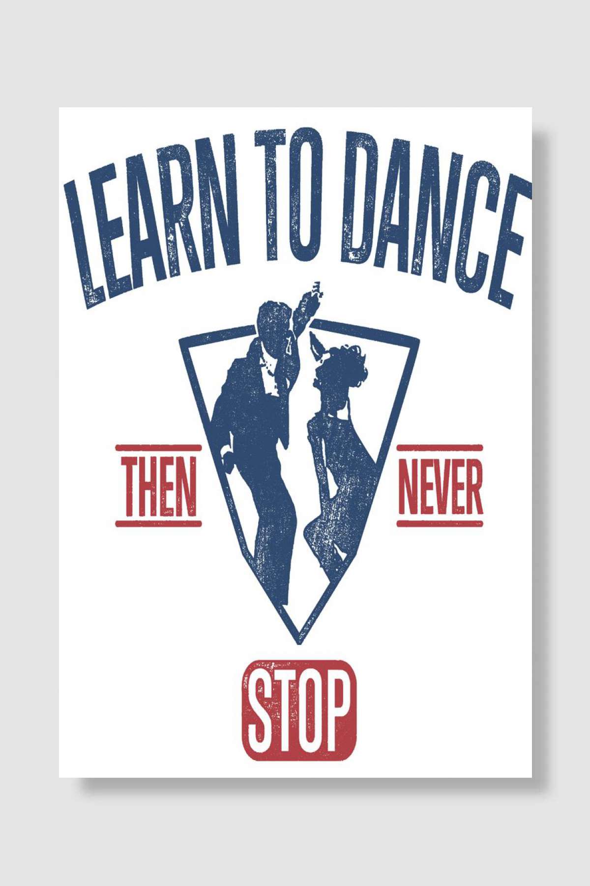 Learn to Dance Müzik Poster Çerçevesiz Yüksek Kalite Müzik Afiş Duvar Poster - En İyi Fiyatlarla
