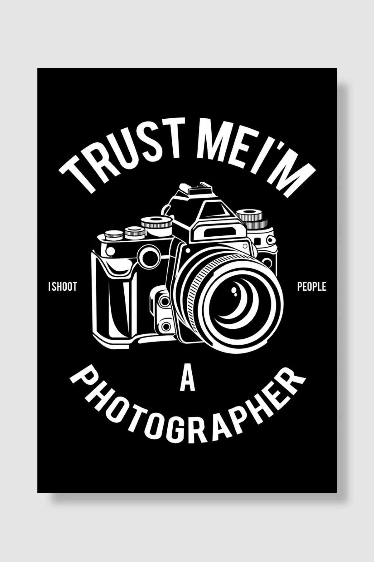 Photographer Müzik Poster Çerçevesiz Yüksek Kalite Müzik Afiş Duvar Poster