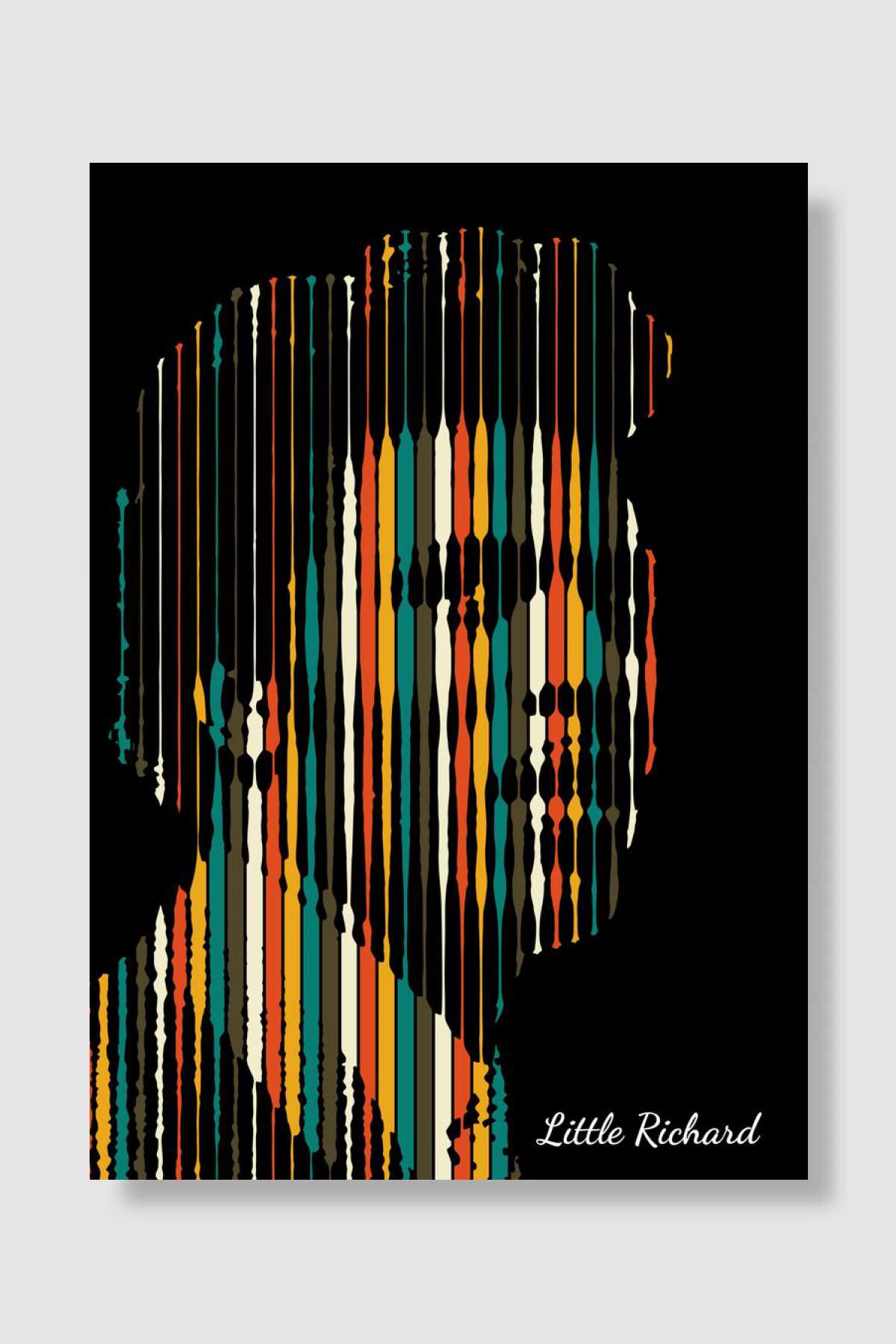 Little Richard Müzik Poster Çerçevesiz Yüksek Kalite Müzik Afiş Duvar Poster - En İyi Fiyatlarla