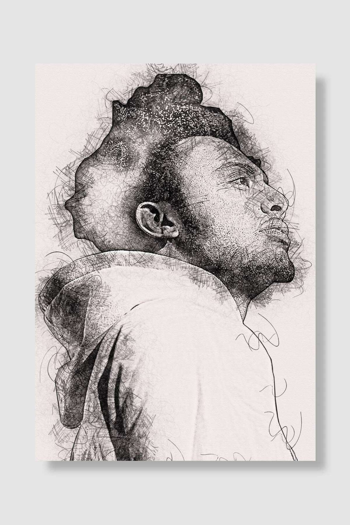 Amine Müzik Poster Çerçevesiz Yüksek Kalite Müzik Afiş Duvar Poster