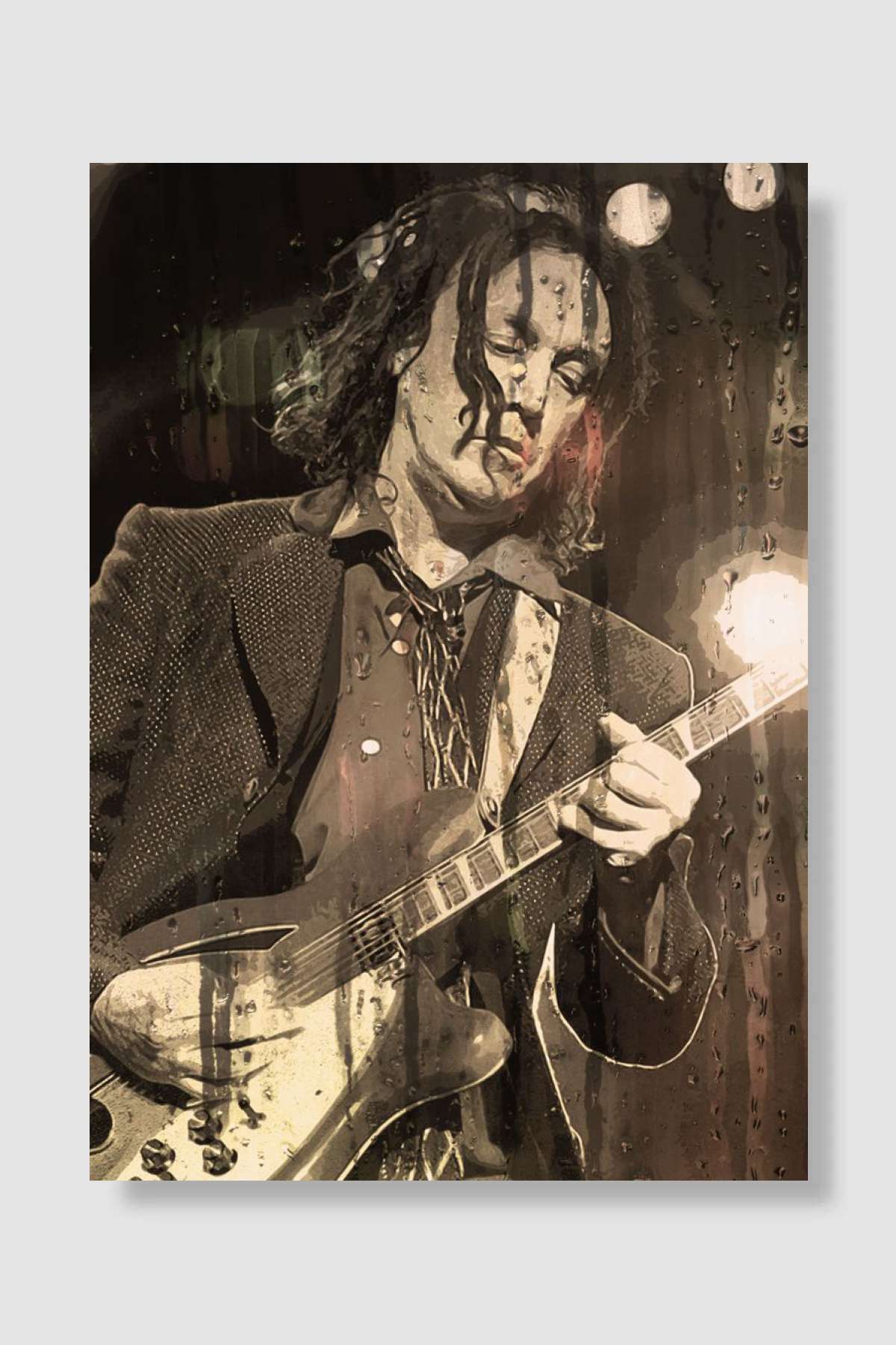 Mike Campbell Müzik Poster Çerçevesiz Yüksek Kalite Müzik Afiş Duvar Poster