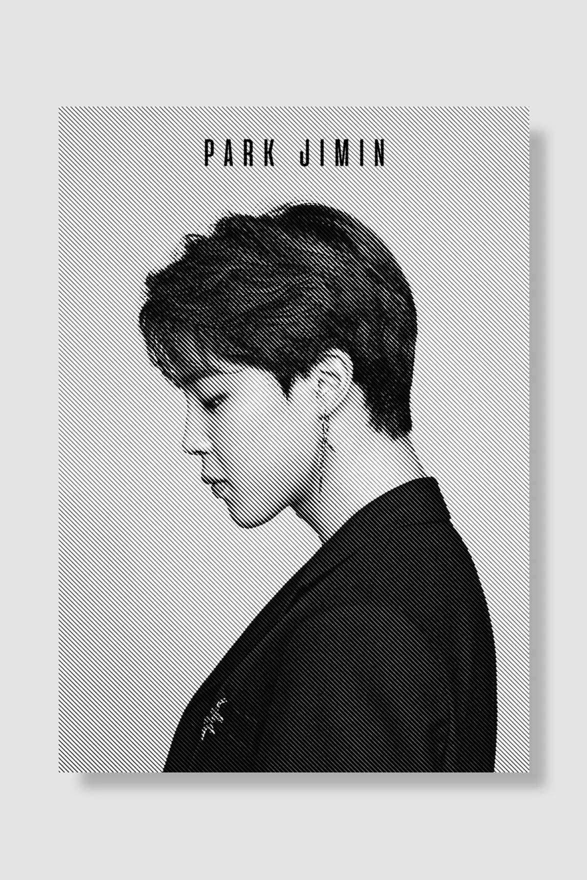 bts jimin Müzik Poster Çerçevesiz Yüksek Kalite Müzik Afiş Duvar Poster