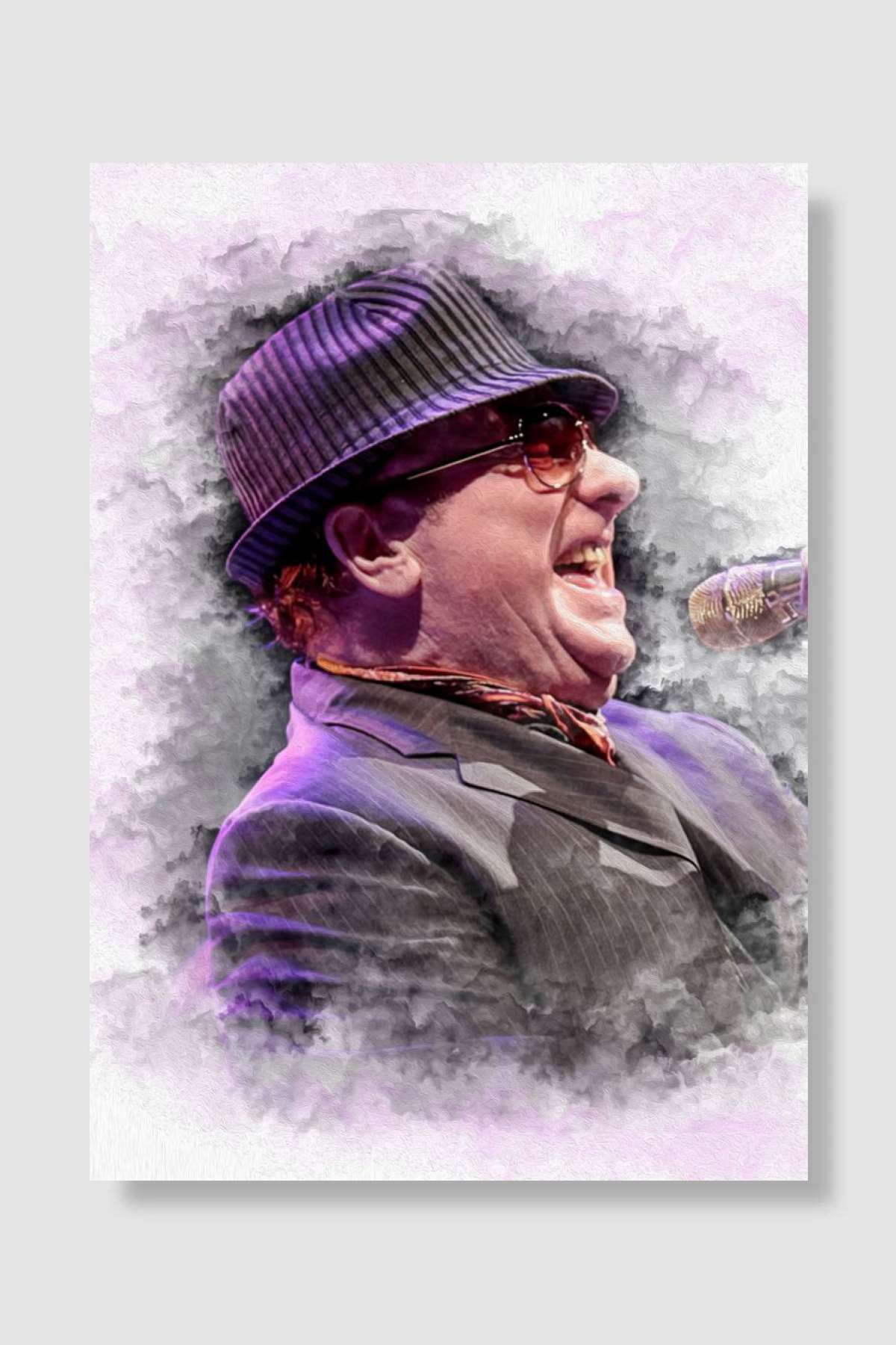 Van Morrison Müzik Poster Çerçevesiz Yüksek Kalite Müzik Afiş Duvar Poster