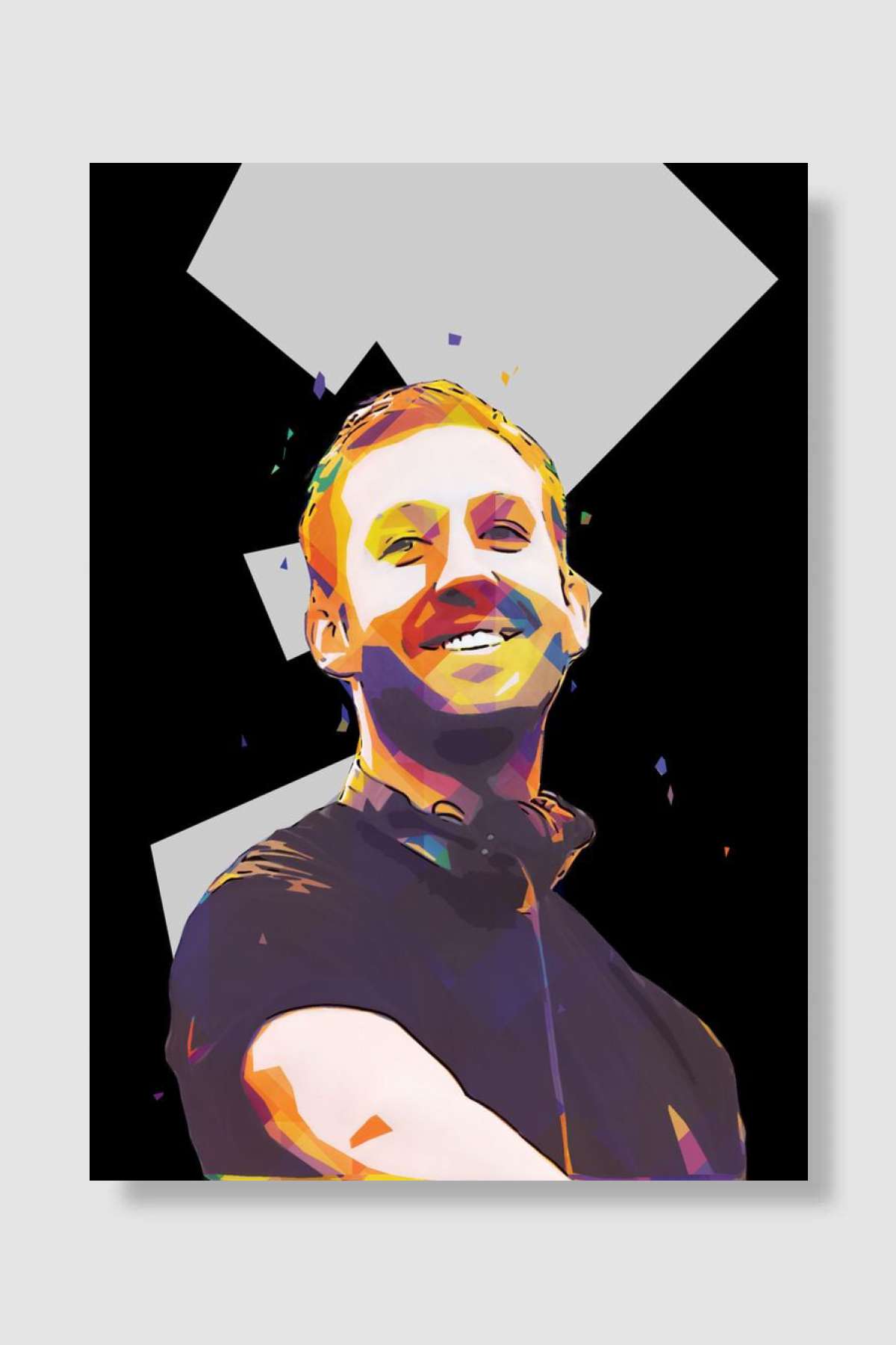 Calvin Harris Müzik Poster Çerçevesiz Yüksek Kalite Müzik Afiş Duvar Poster