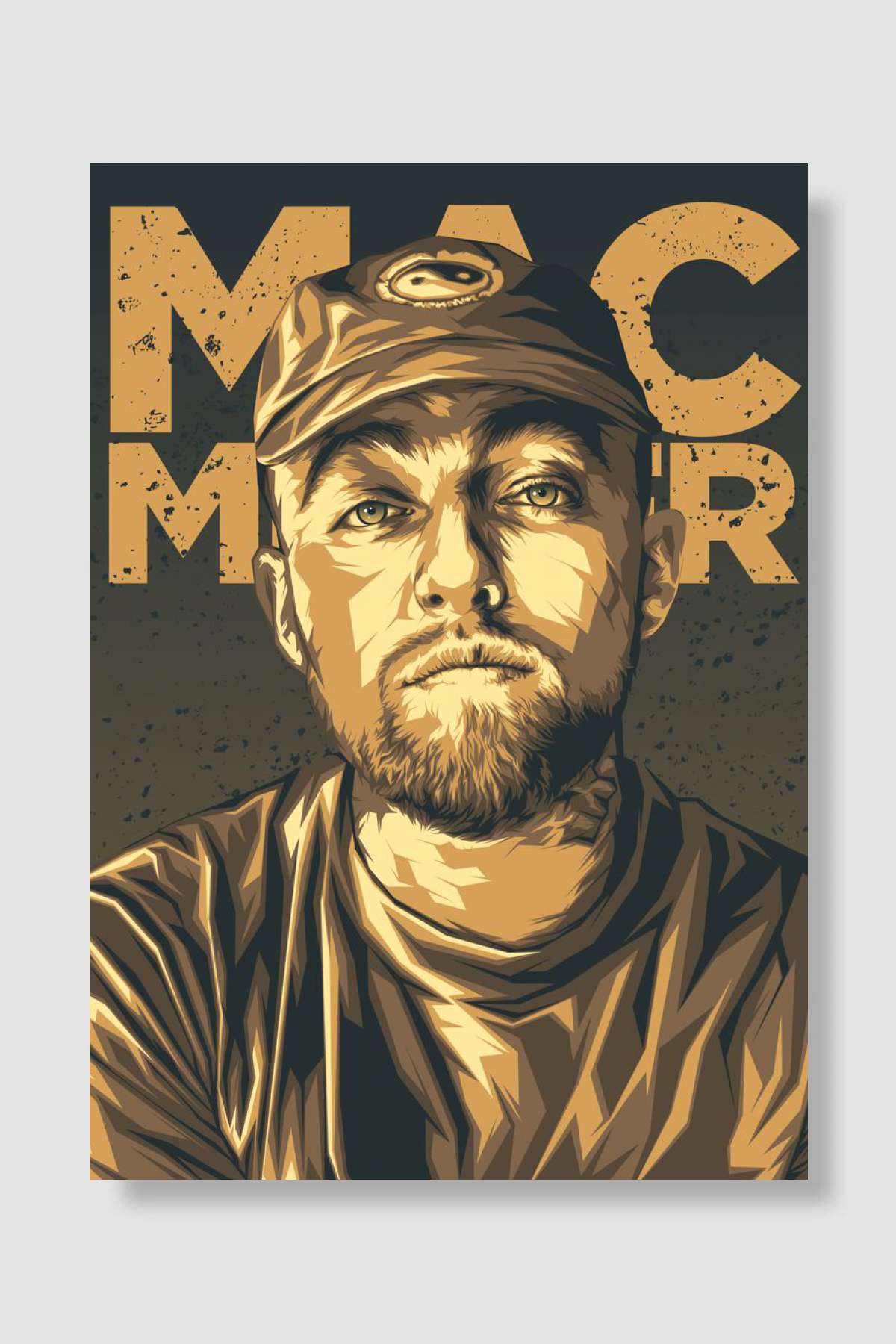 Mac Miller PopArt Müzik Poster Çerçevesiz Yüksek Kalite Müzik Afiş Duvar Poster