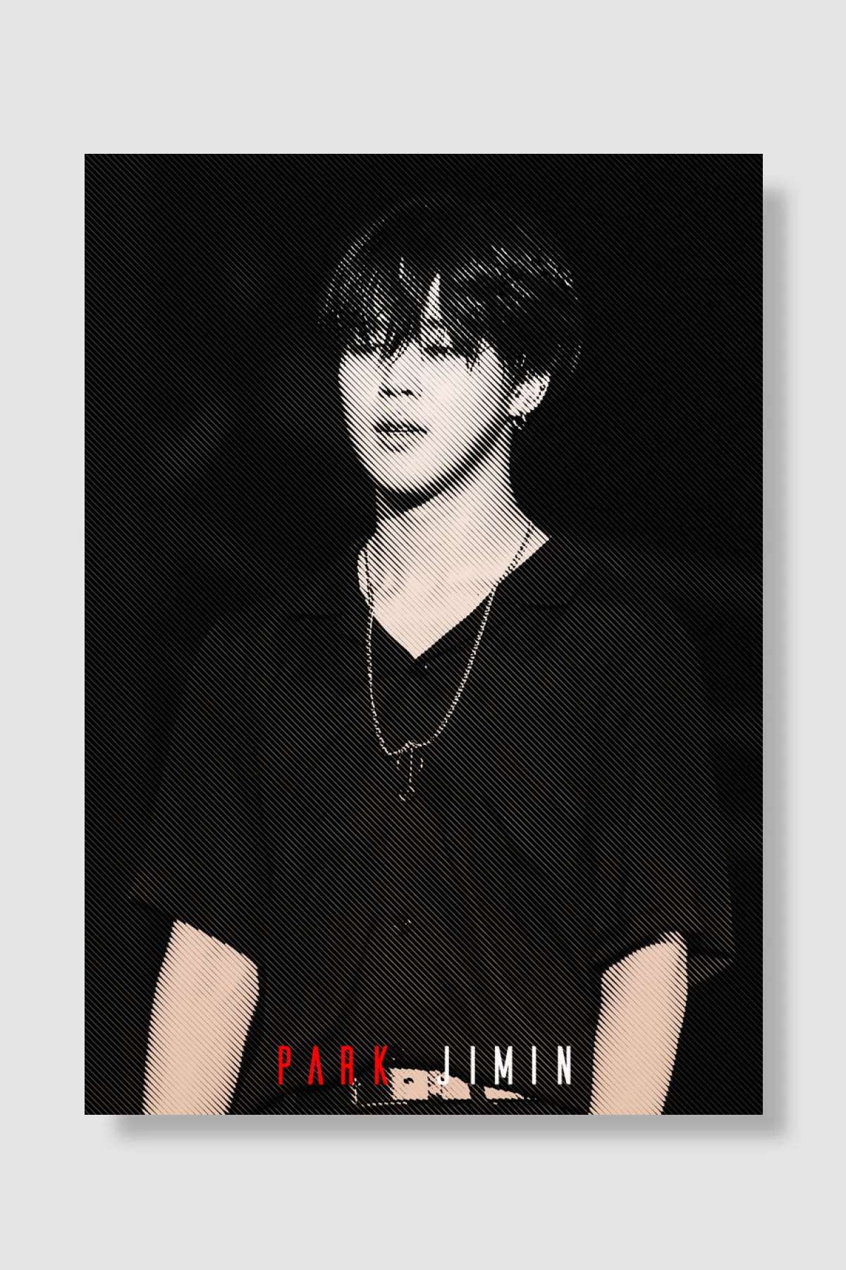 BTS Jimin Müzik Poster Çerçevesiz Yüksek Kalite Müzik Afiş Duvar Poster