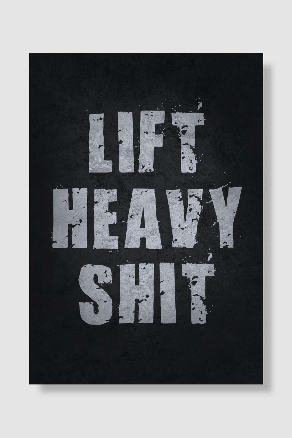 Lift Heavy Shit Müzik Poster Çerçevesiz Yüksek Kalite Müzik Afiş Duvar Poster
