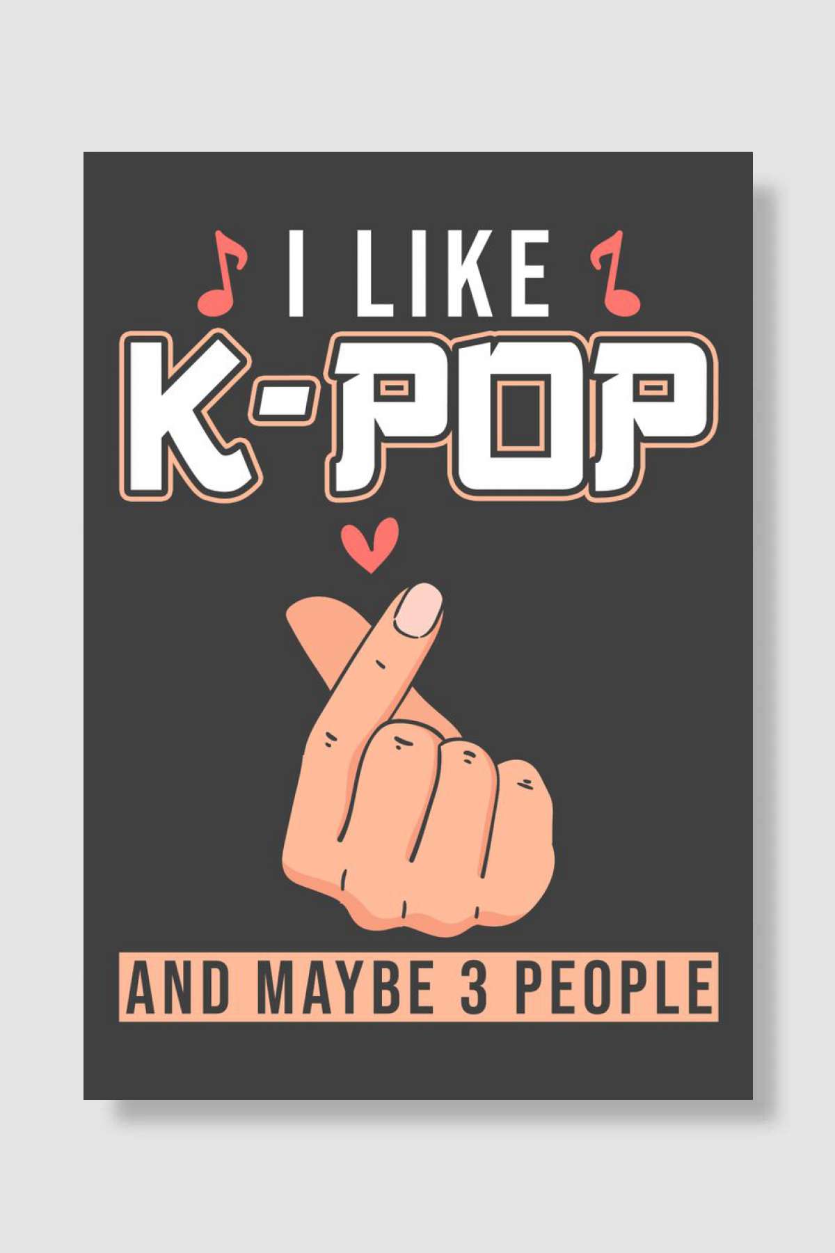 Kpop Kpop Saying Funny Müzik Poster Çerçevesiz Yüksek Kalite Müzik Afiş Duvar Poster