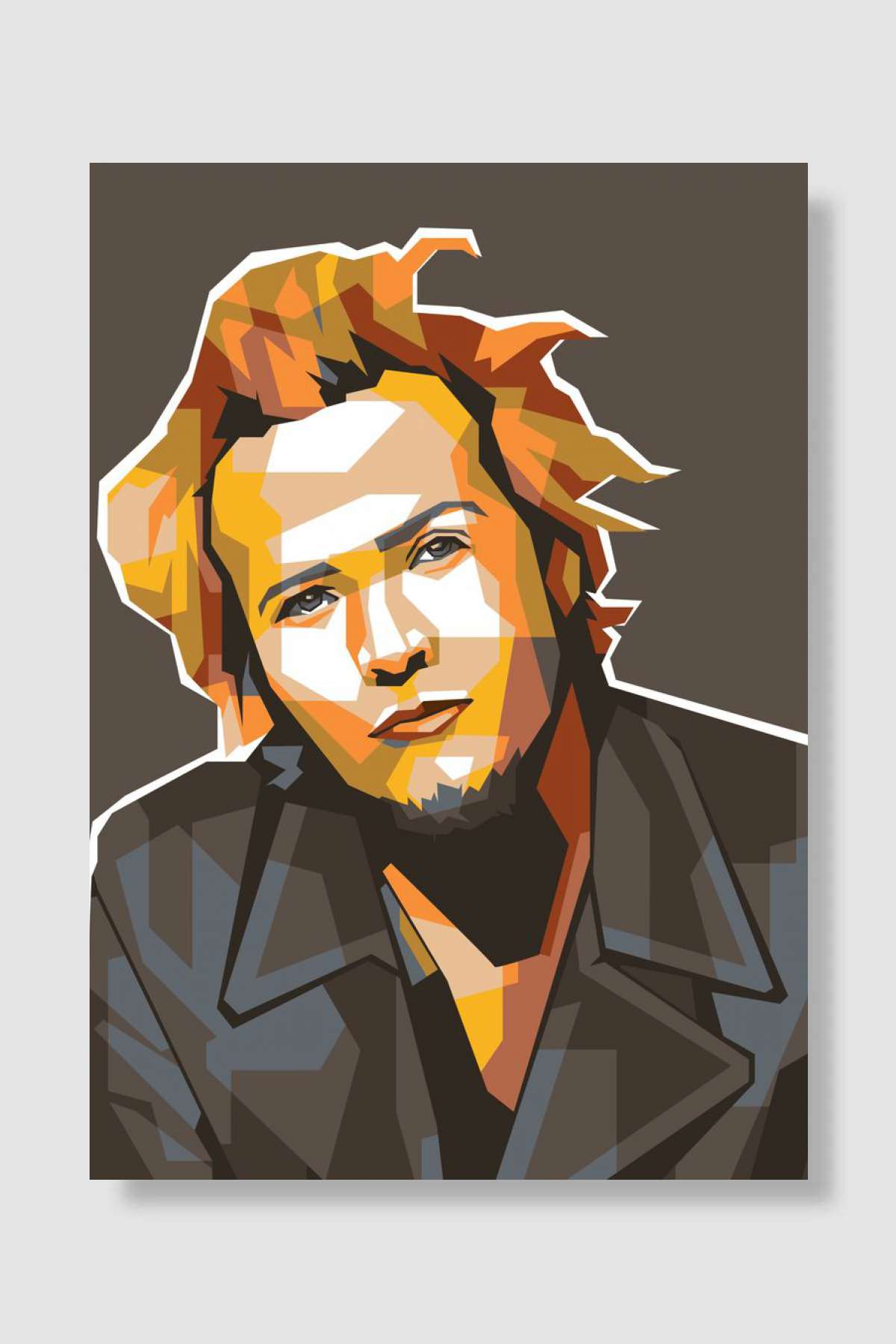 Scott Weiland Müzik Poster Çerçevesiz Yüksek Kalite Müzik Afiş Duvar Poster