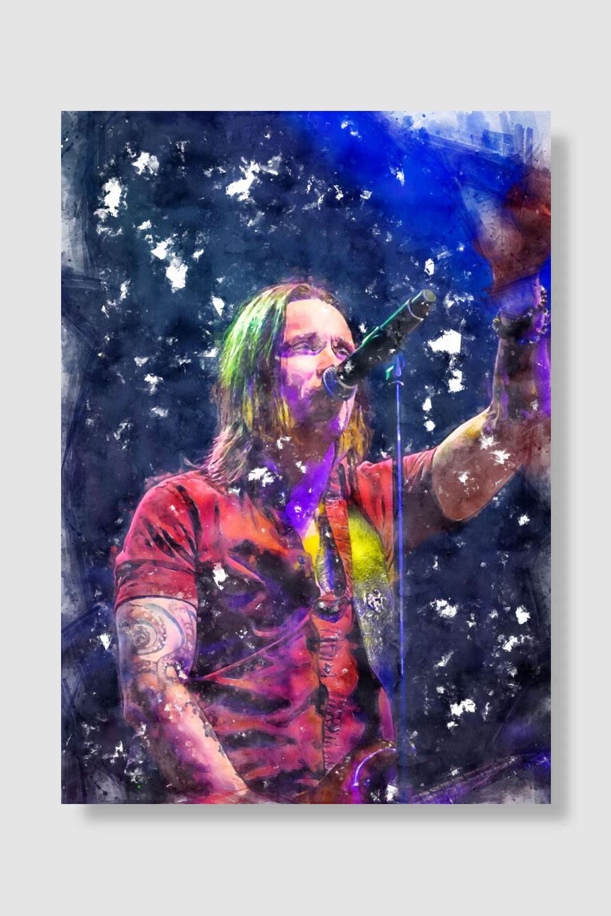 Alter Bridge 35 Müzik Poster Çerçevesiz Yüksek Kalite Müzik Afiş Duvar Poster