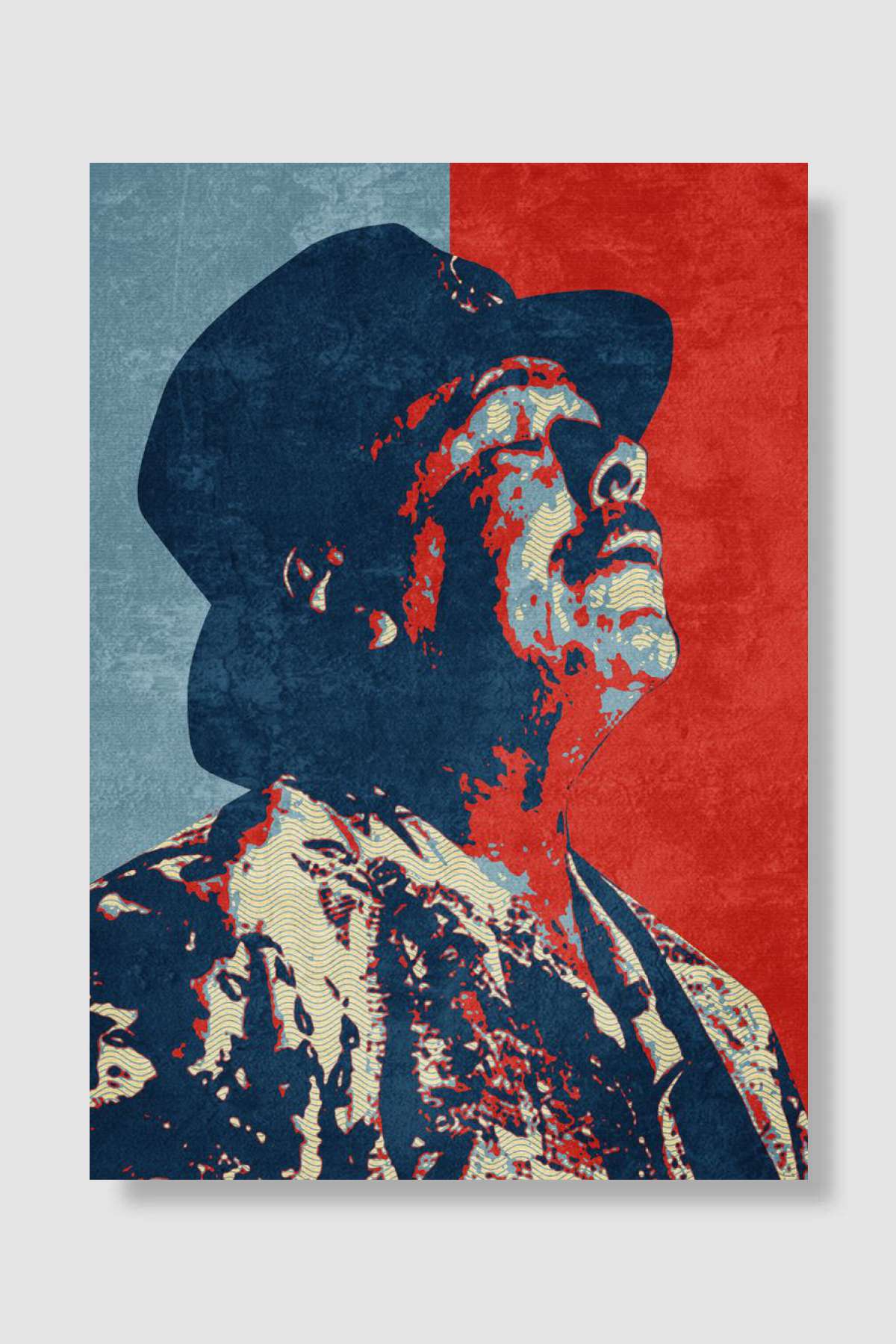 Carlos Santana Müzik Poster Çerçevesiz Yüksek Kalite Müzik Afiş Duvar Poster