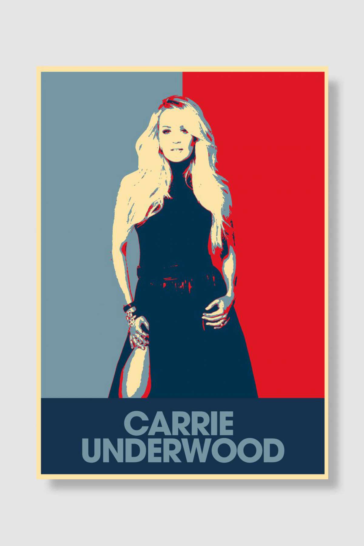 Carrie Underwood Müzik Poster Çerçevesiz Yüksek Kalite Müzik Afiş Duvar Poster