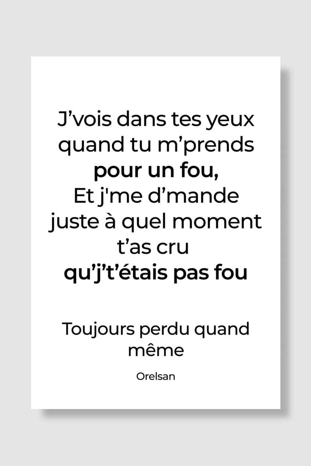 Orelsan CivilisationPerdue Müzik Poster Çerçevesiz Yüksek Kalite Müzik Afiş Duvar Poster