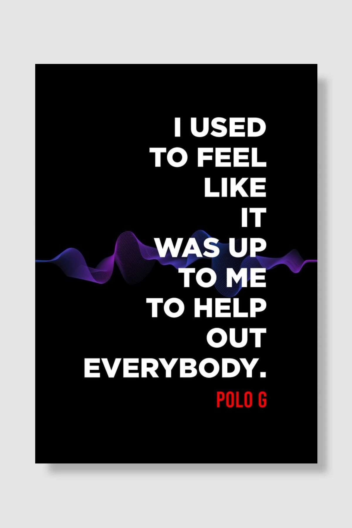 rapper motivational quotes Müzik Poster Çerçevesiz Yüksek Kalite Müzik Afiş Duvar Poster