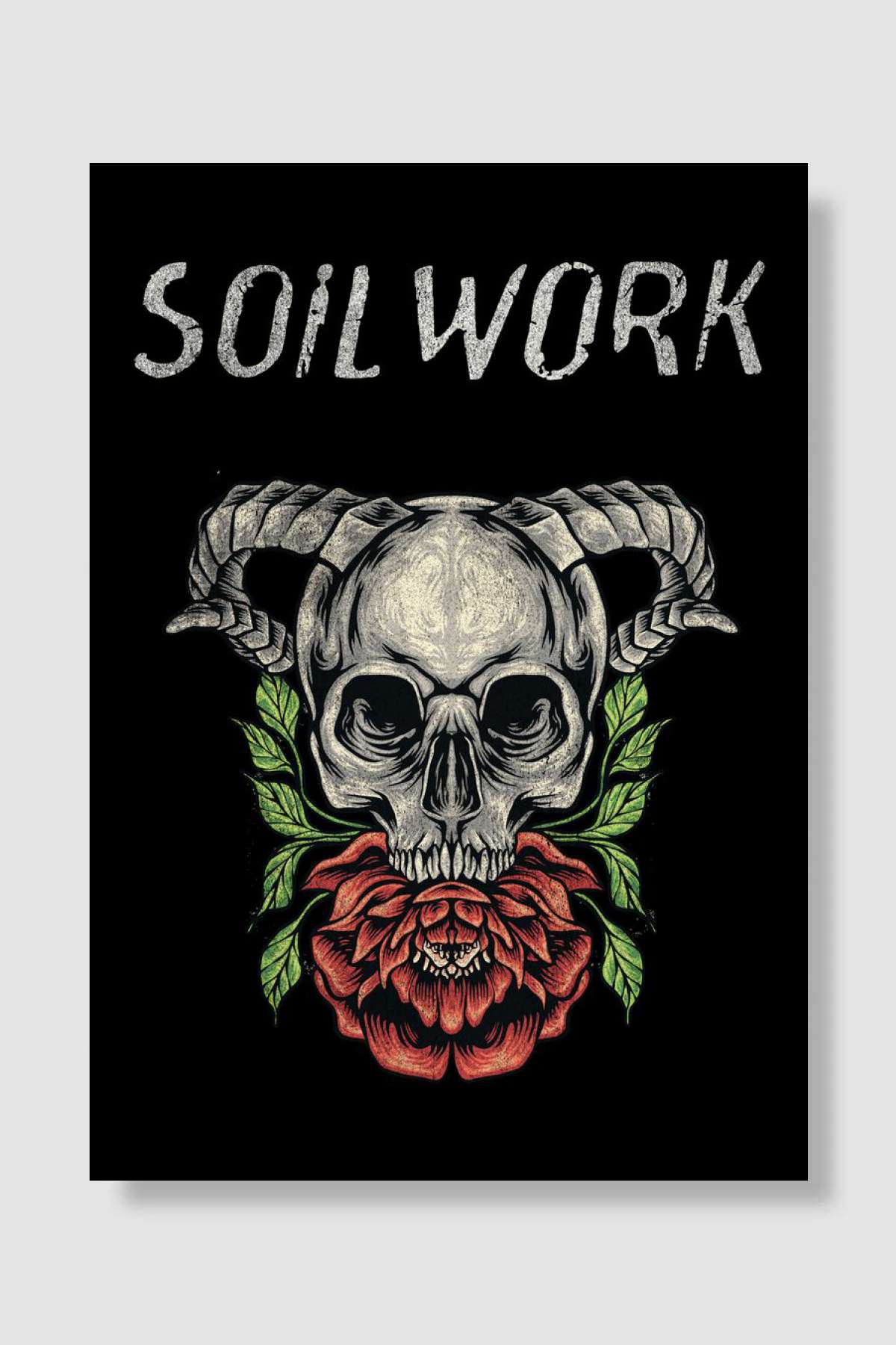Underground Soilwork metal Müzik Poster Çerçevesiz Yüksek Kalite Müzik Afiş Duvar Poster