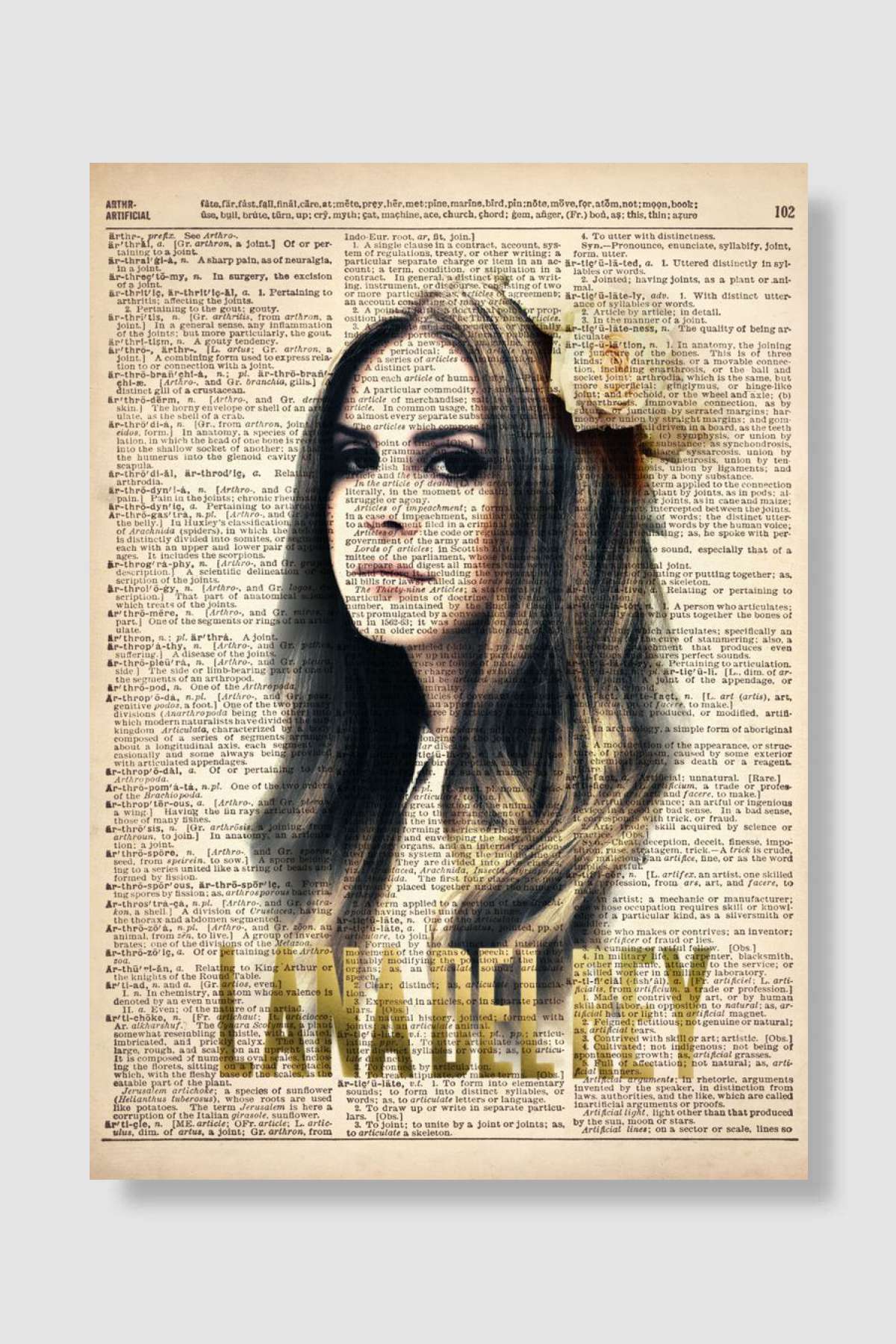 Lana Del Rey Müzik Poster Çerçevesiz Yüksek Kalite Müzik Afiş Duvar Poster