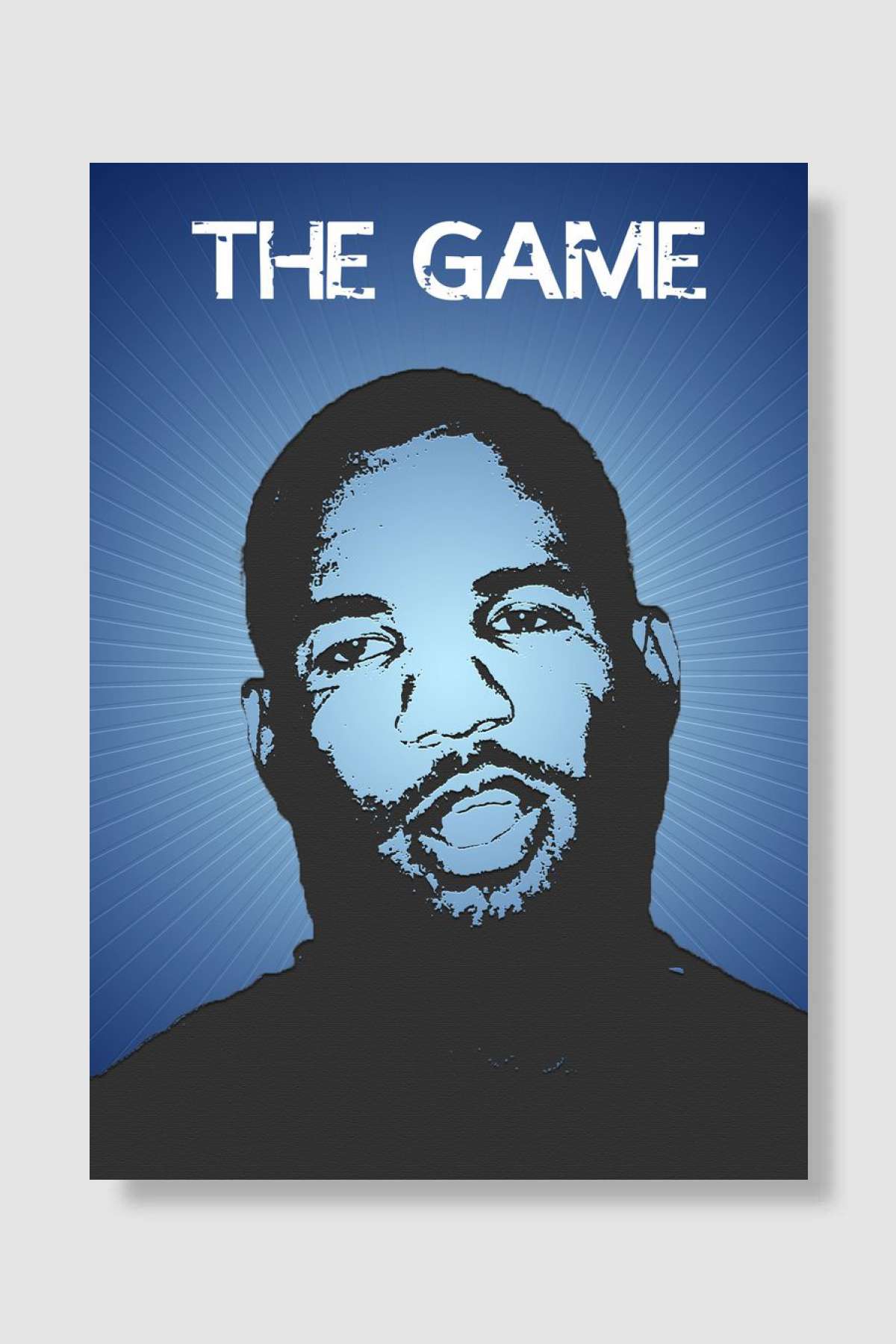 The Game Müzik Poster Çerçevesiz Yüksek Kalite Müzik Afiş Duvar Poster