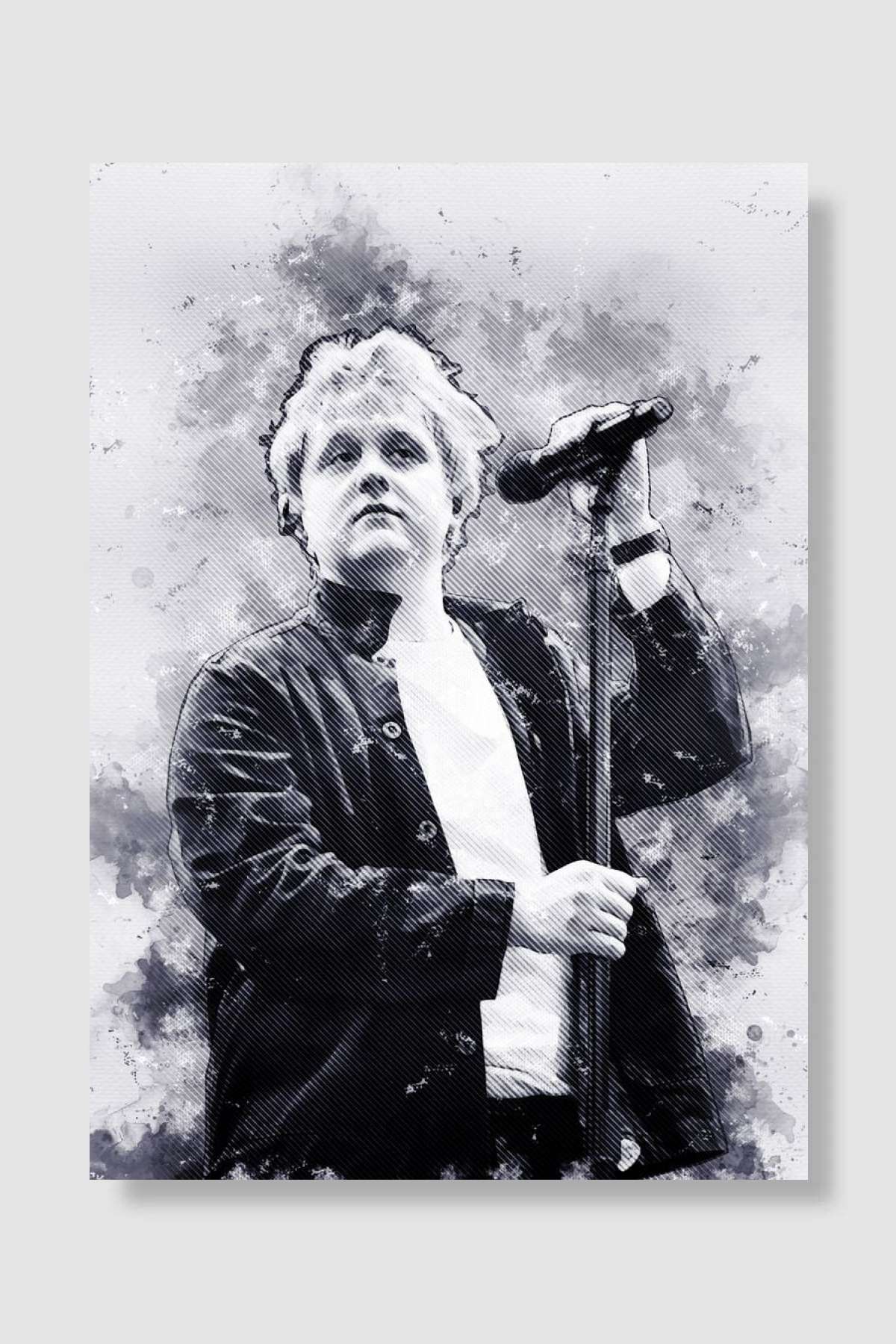 Lewis Capaldi Müzik Poster Çerçevesiz Yüksek Kalite Müzik Afiş Duvar Poster