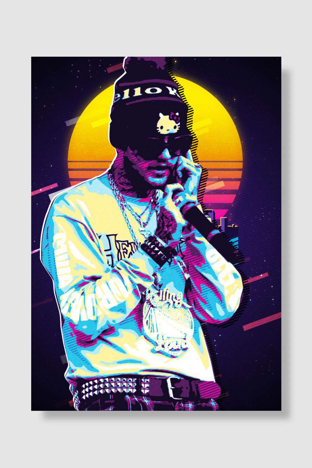 Lil Peep Müzik Poster Çerçevesiz Yüksek Kalite Müzik Afiş Duvar Poster - En İyi Fiyatlarla