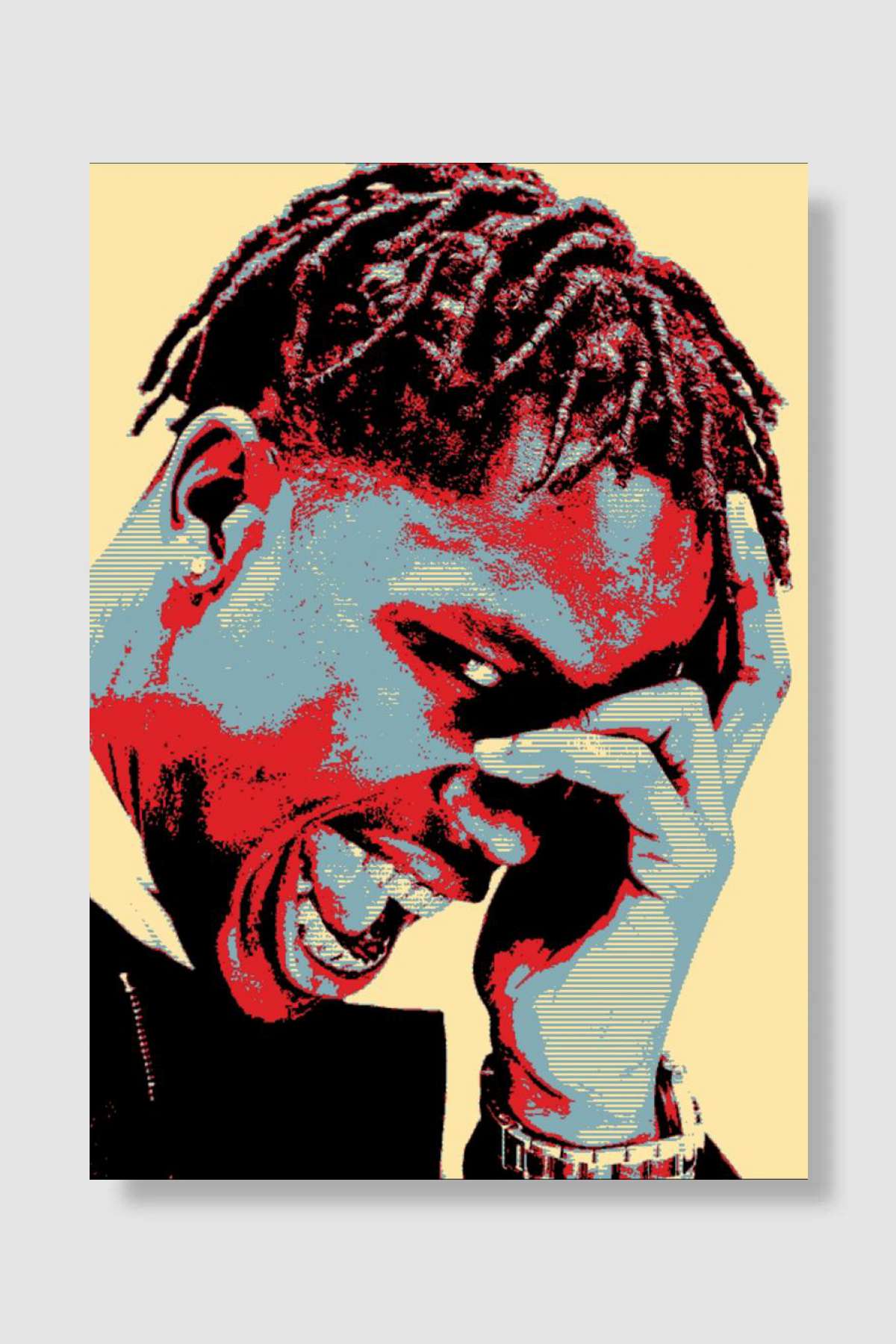 ASAP Rocky Müzik Poster Çerçevesiz Yüksek Kalite Müzik Afiş Duvar Poster