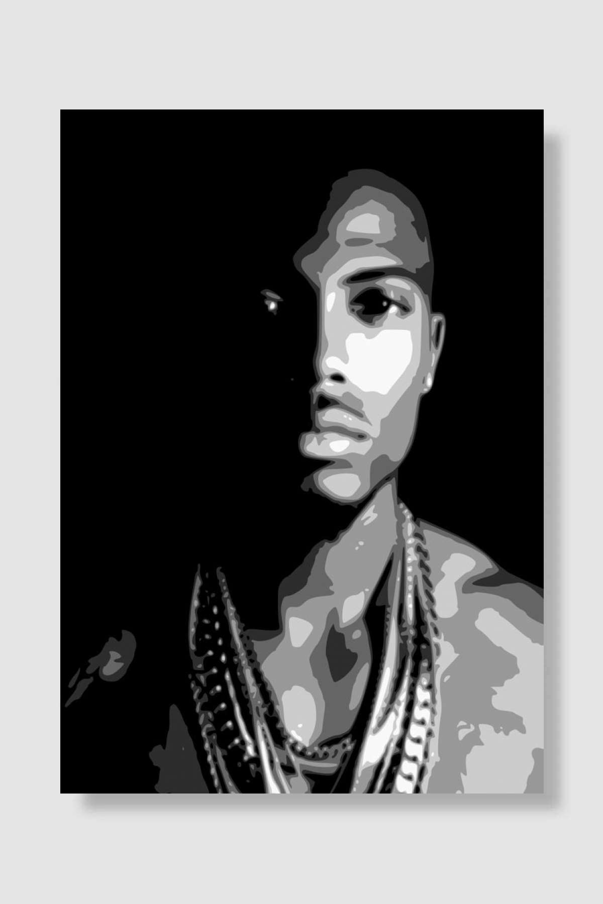 BoB Müzik Poster Çerçevesiz Yüksek Kalite Müzik Afiş Duvar Poster
