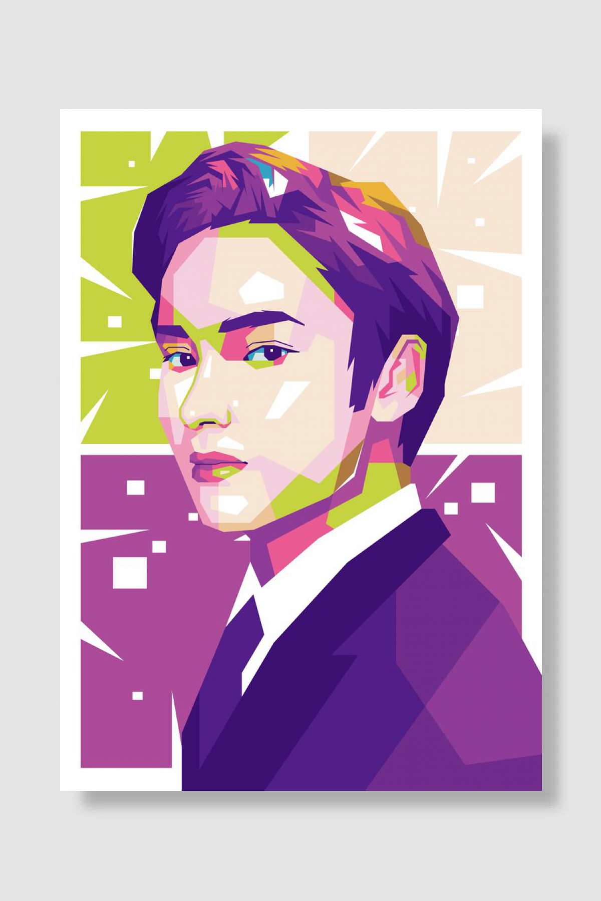 KAI TOMORROW X TOGETHER Müzik Poster Çerçevesiz Yüksek Kalite Müzik Afiş Duvar Poster