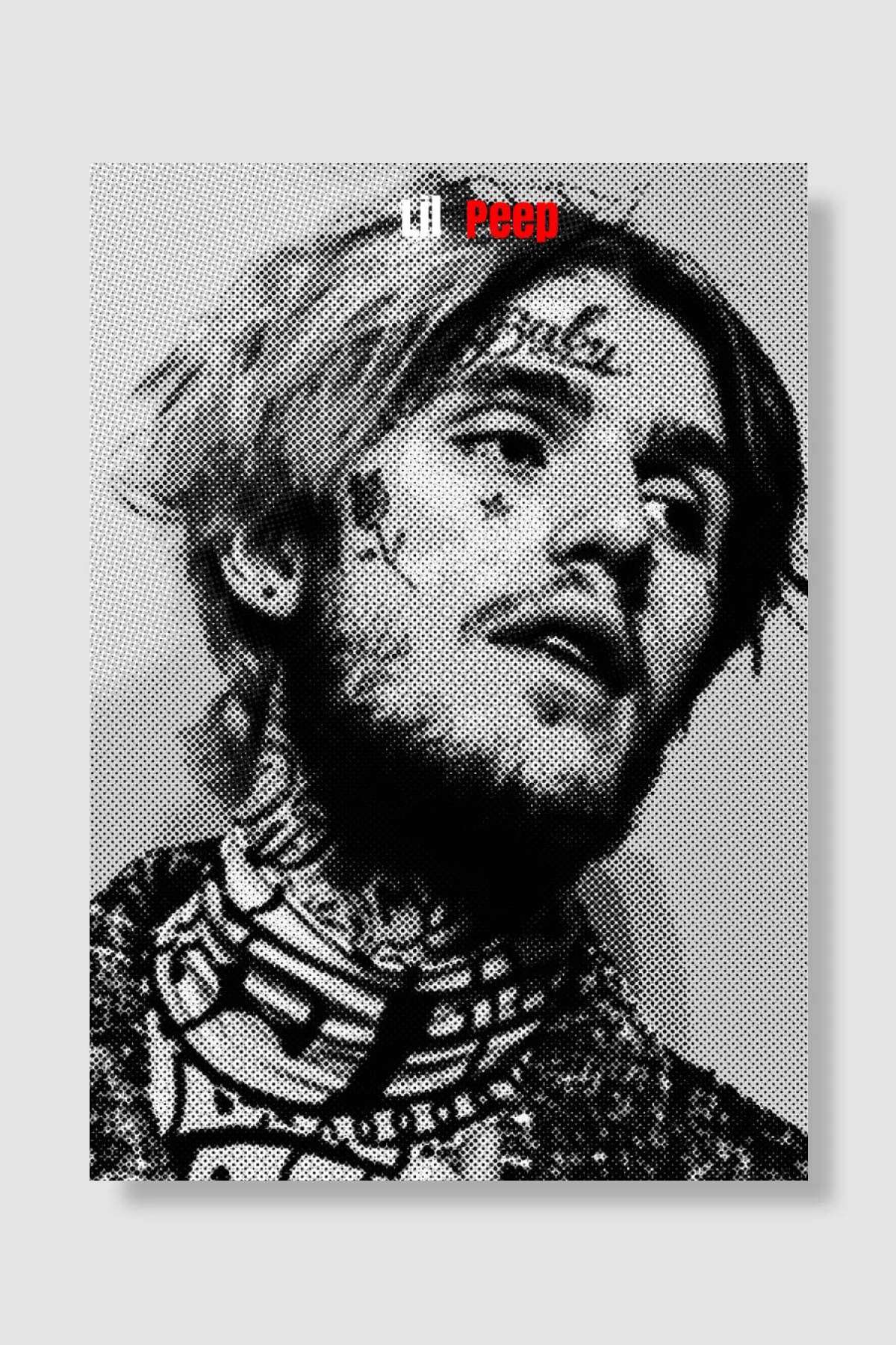 lil peep Müzik Poster Çerçevesiz Yüksek Kalite Müzik Afiş Duvar Poster