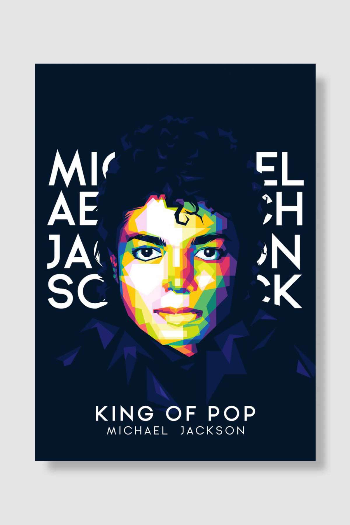 MICHAEL JACKSON POP ART Müzik Poster Çerçevesiz Yüksek Kalite Müzik Afiş Duvar Poster