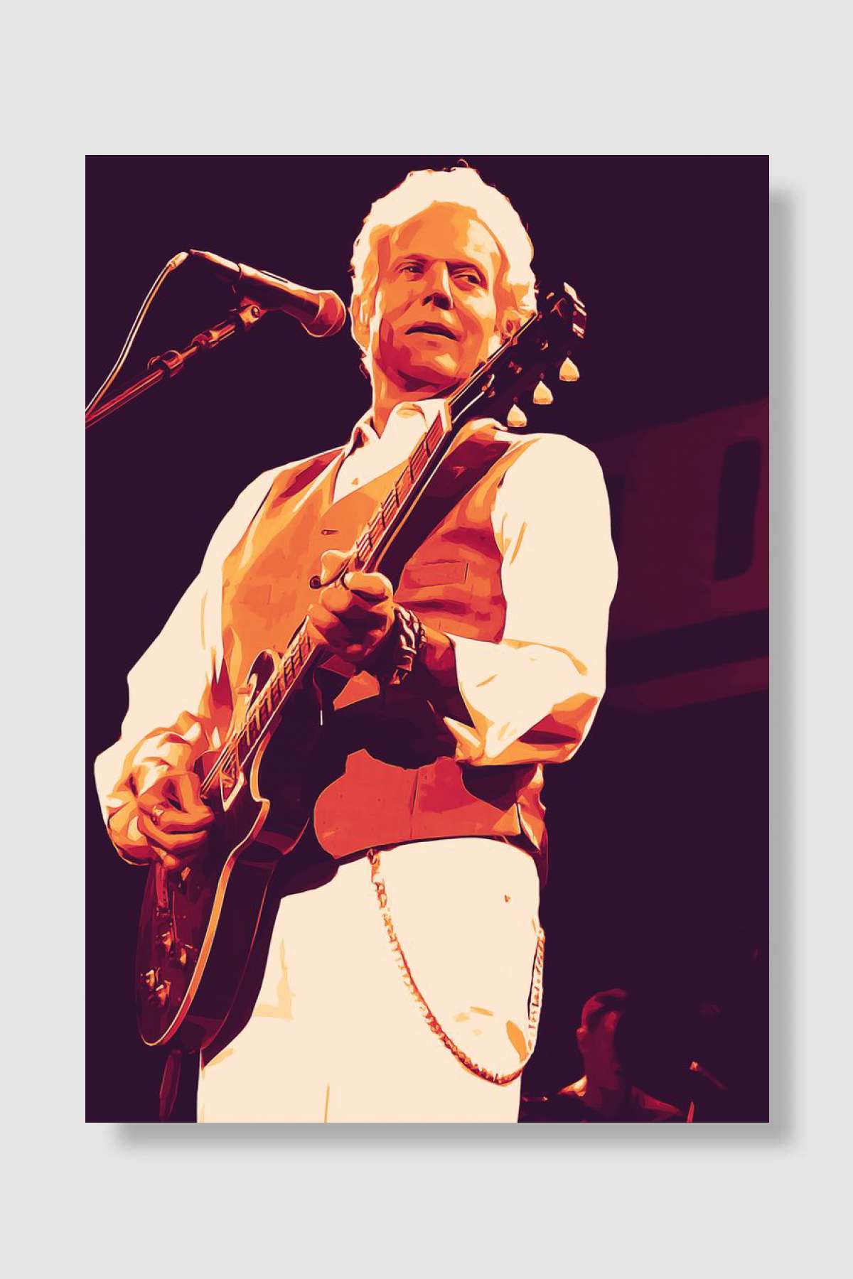 Don Felder Müzik Poster Çerçevesiz Yüksek Kalite Müzik Afiş Duvar Poster - En İyi Fiyatlarla