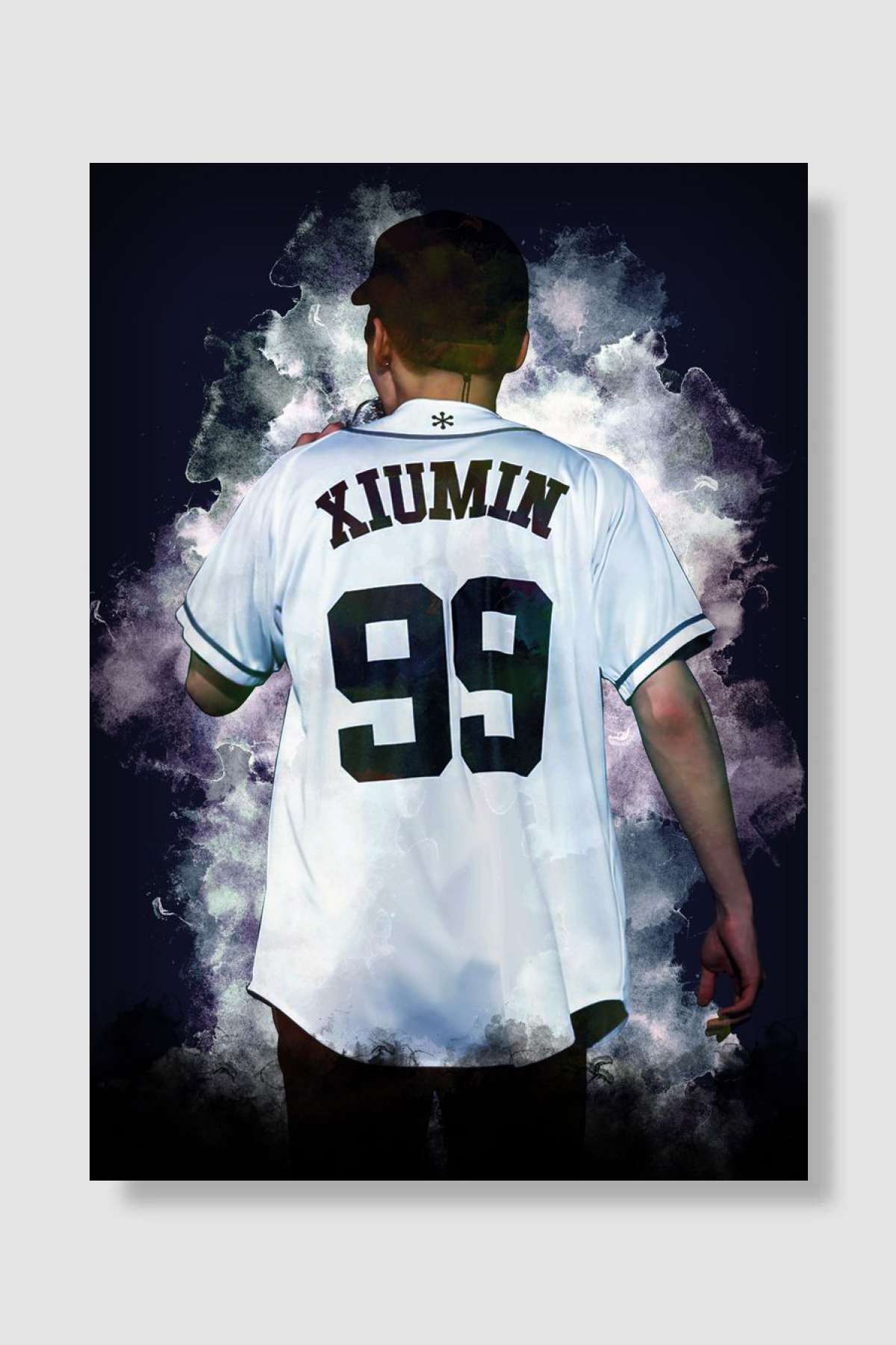 Kim Min seok Müzik Poster Çerçevesiz Yüksek Kalite Müzik Afiş Duvar Poster