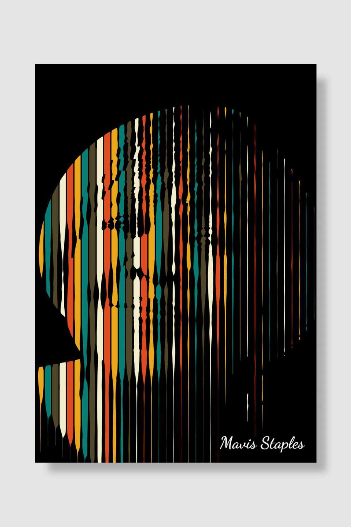 Mavis Staples Müzik Poster Çerçevesiz Yüksek Kalite Müzik Afiş Duvar Poster