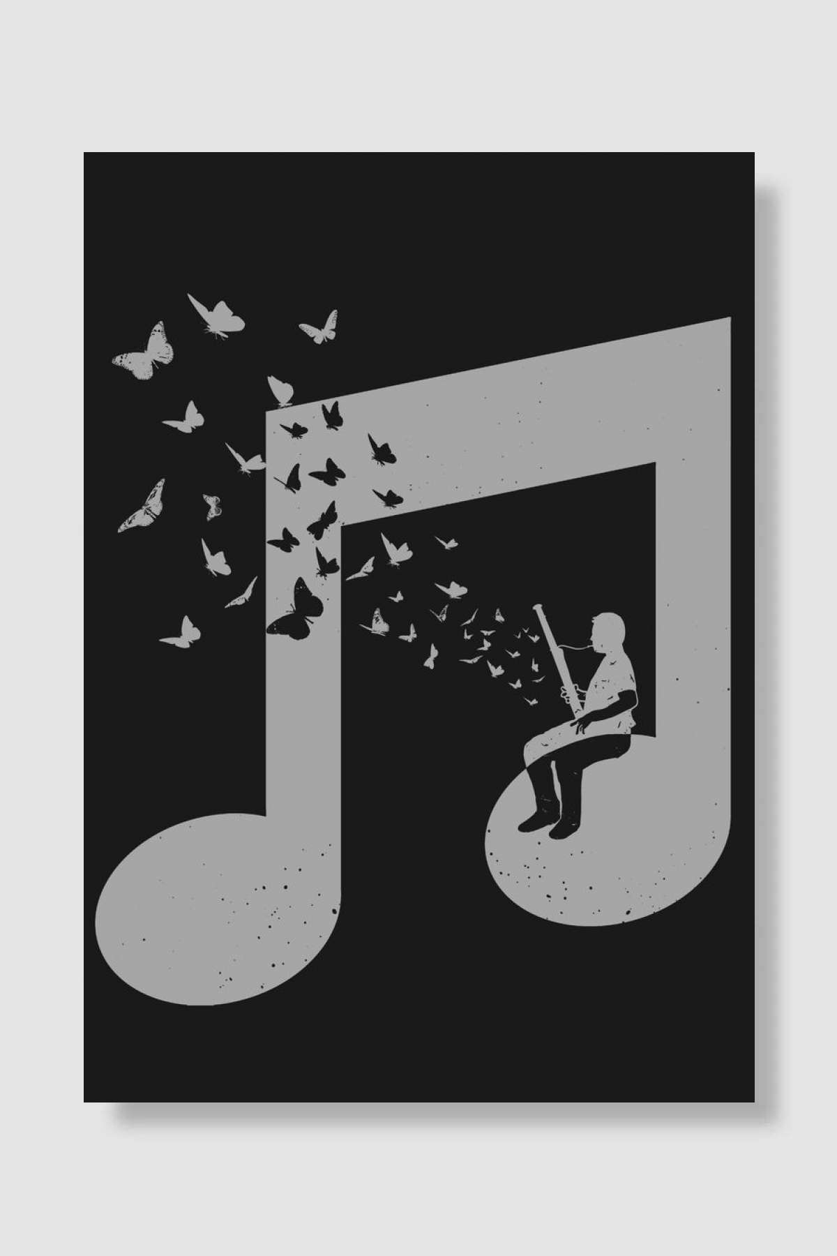 Bassoon Music Müzik Poster Çerçevesiz Yüksek Kalite Müzik Afiş Duvar Poster - En İyi Fiyatlarla