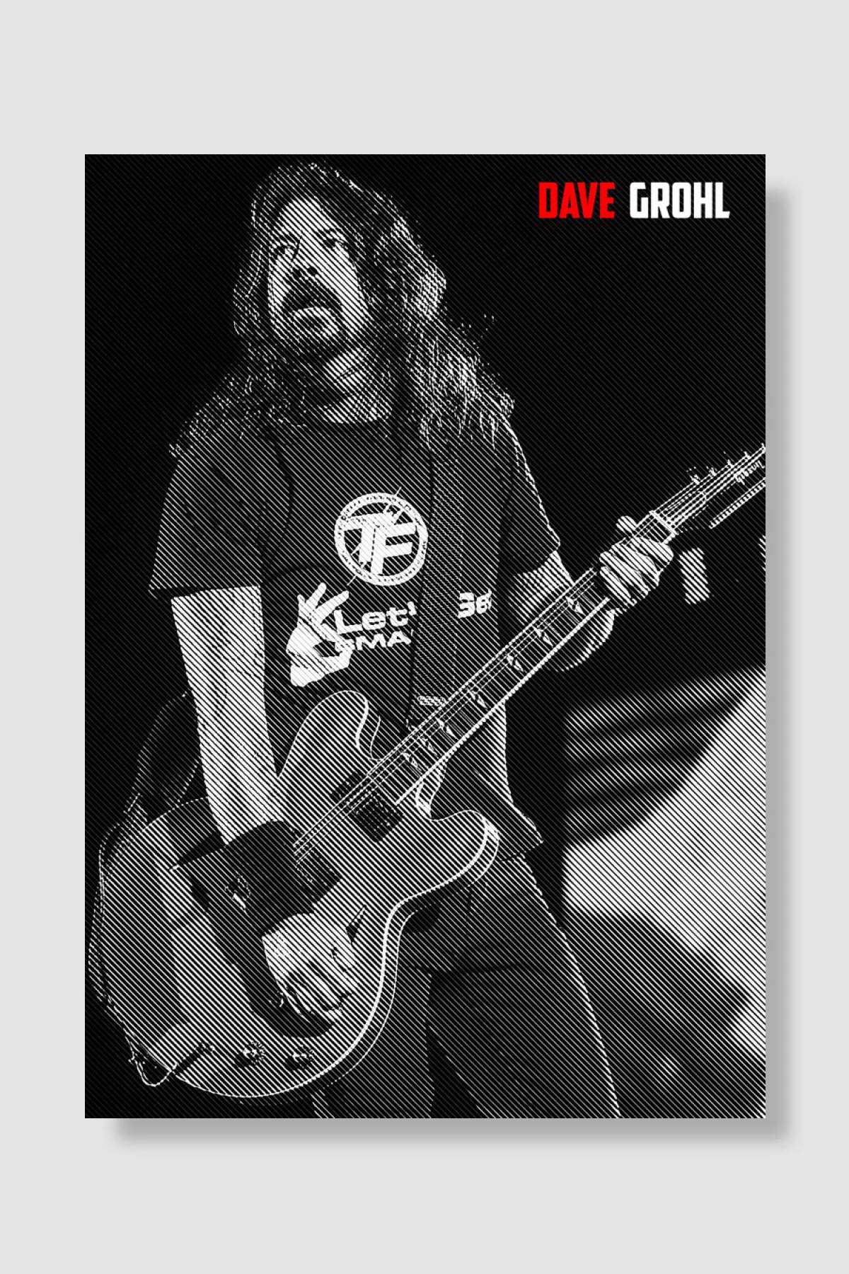 Dave Gorhl Müzik Poster Çerçevesiz Yüksek Kalite Müzik Afiş Duvar Poster