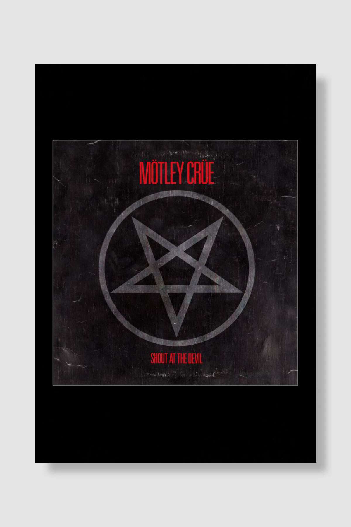 Shout at the Devil Müzik Poster Çerçevesiz Yüksek Kalite Müzik Afiş Duvar Poster
