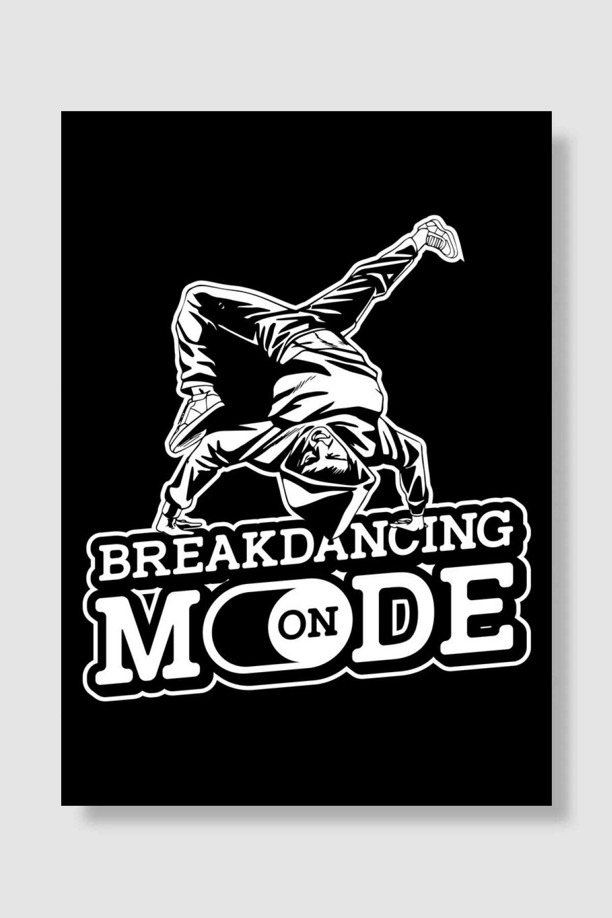 Breakdancing Müzik Poster Çerçevesiz Yüksek Kalite Müzik Afiş Duvar Poster