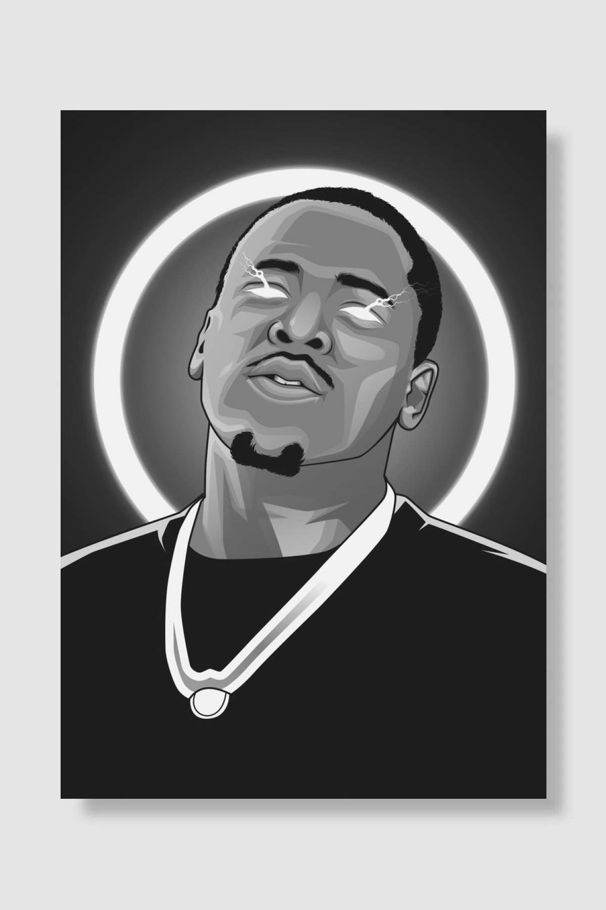 YG Rapper Müzik Poster Çerçevesiz Yüksek Kalite Müzik Afiş Duvar Poster - En İyi Fiyatlarla