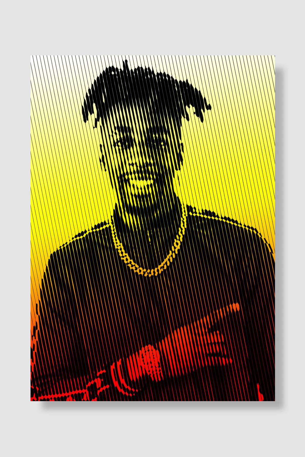 dax Müzik Poster Çerçevesiz Yüksek Kalite Müzik Afiş Duvar Poster