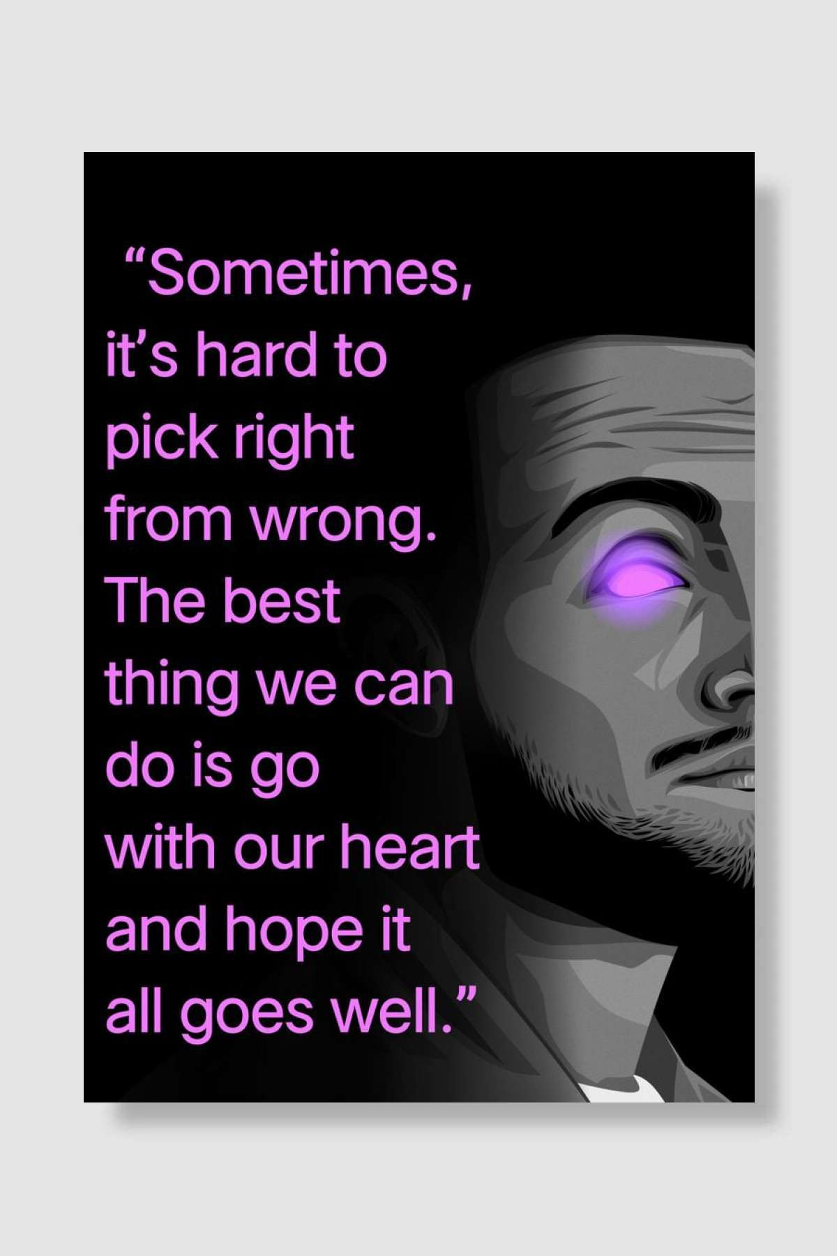 quotes art mac miller Müzik Poster Çerçevesiz Yüksek Kalite Müzik Afiş Duvar Poster