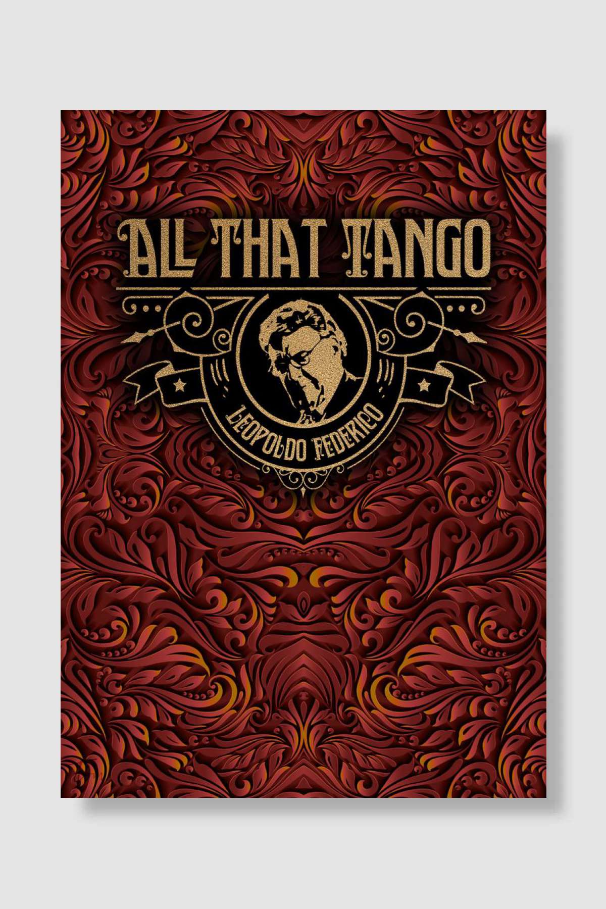 Leopoldo Federico Müzik Poster Çerçevesiz Yüksek Kalite Müzik Afiş Duvar Poster