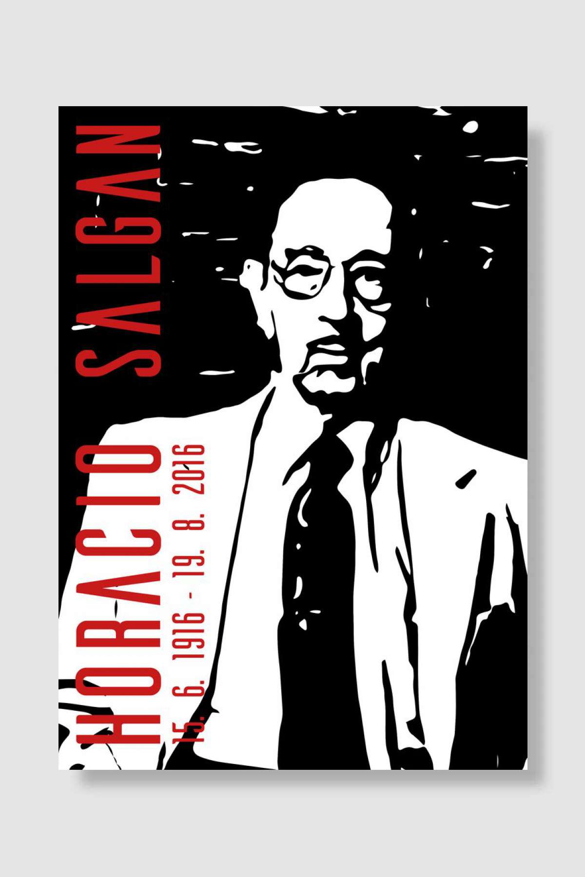 Horacio Salgan Müzik Poster Çerçevesiz Yüksek Kalite Müzik Afiş Duvar Poster