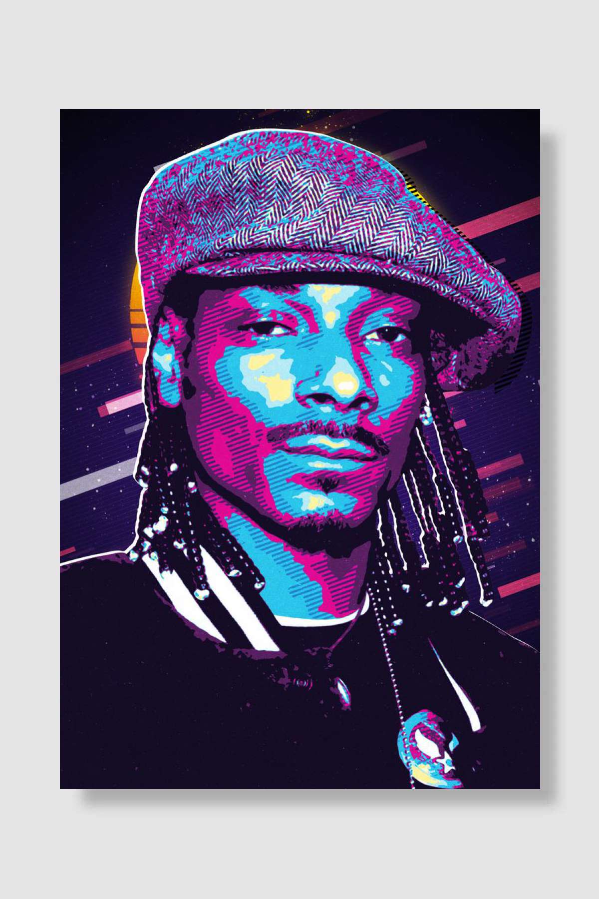 Snoop Dogg Müzik Poster Çerçevesiz Yüksek Kalite Müzik Afiş Duvar Poster