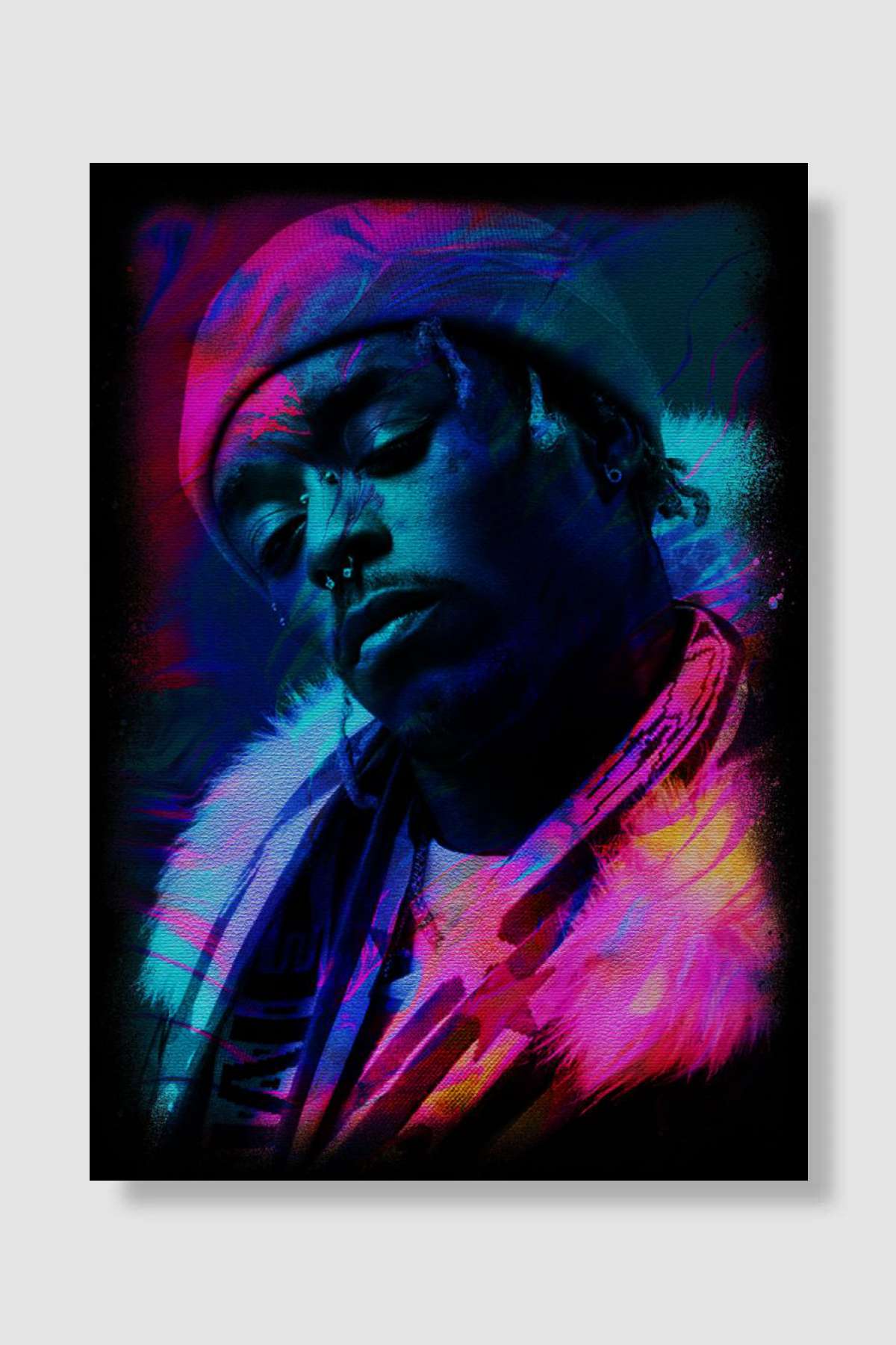 LIL UZI VERT Müzik Poster Çerçevesiz Yüksek Kalite Müzik Afiş Duvar Poster