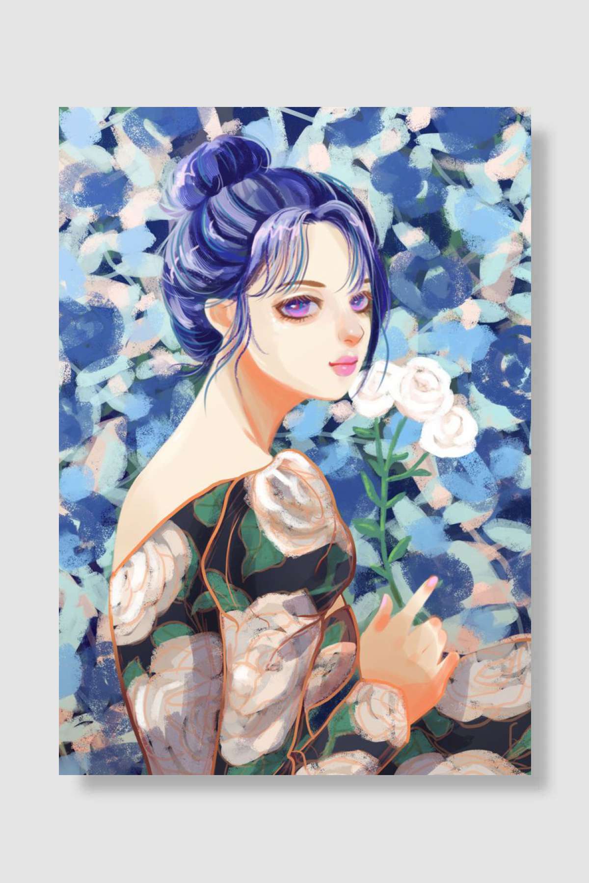 IU Love Poem Müzik Poster Çerçevesiz Yüksek Kalite Müzik Afiş Duvar Poster