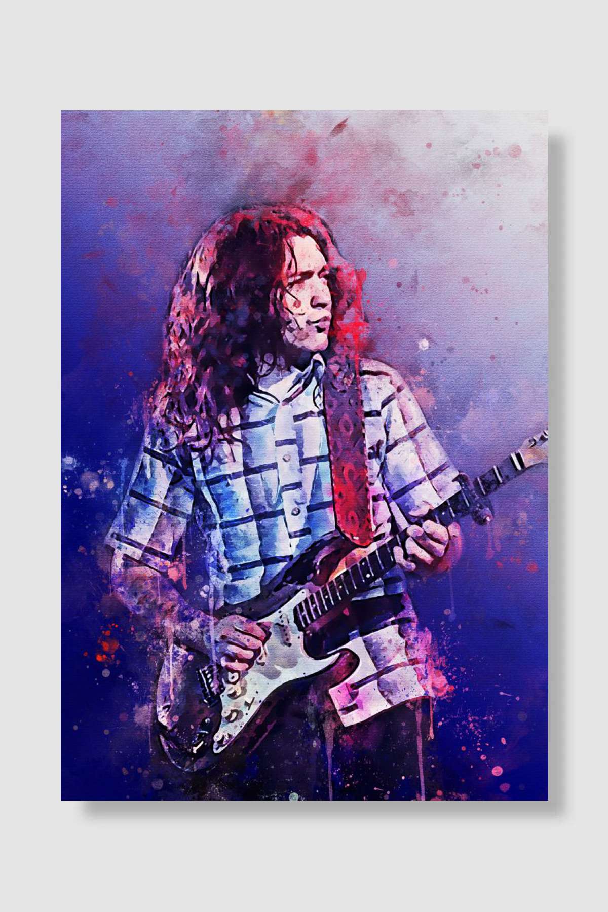 William Rory Gallagher Müzik Poster Çerçevesiz Yüksek Kalite Müzik Afiş Duvar Poster