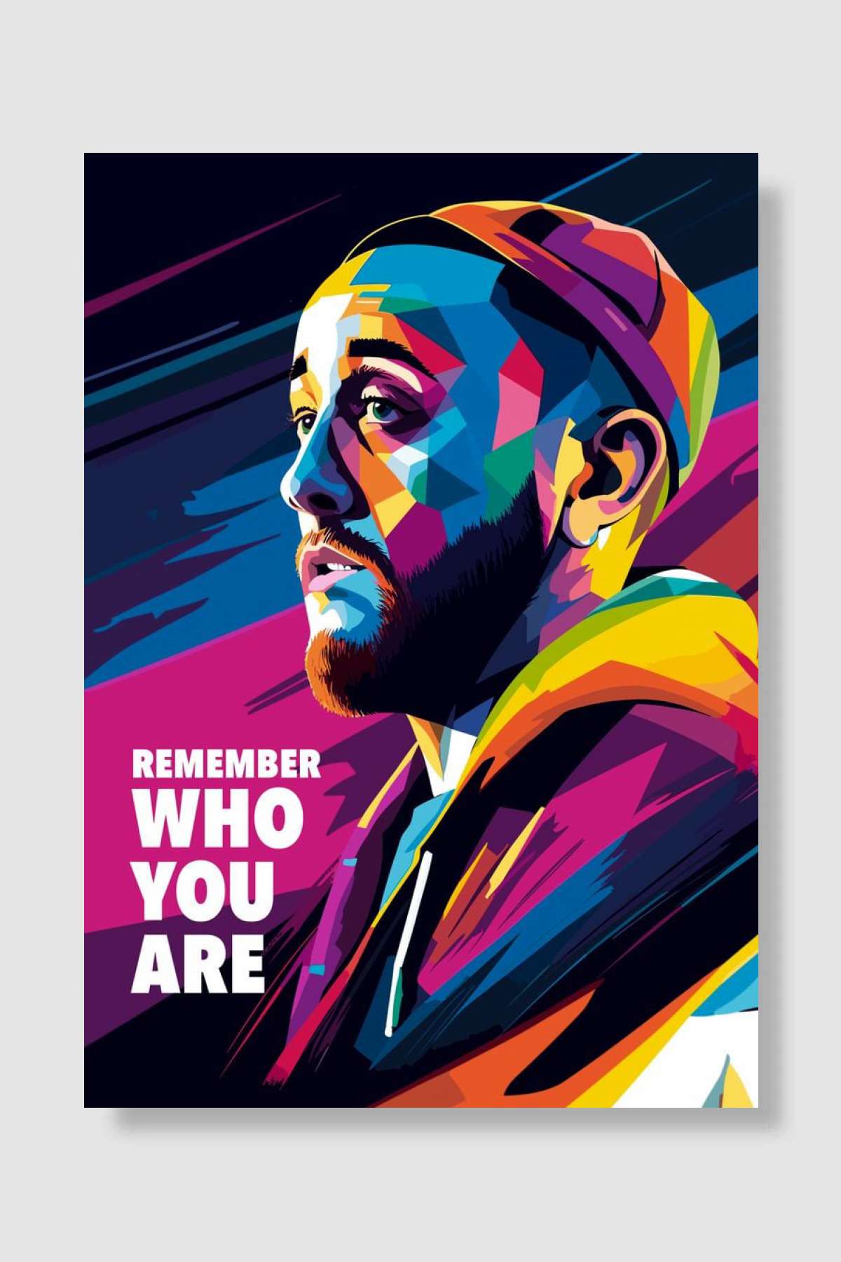 Remember who you are Müzik Poster Çerçevesiz Yüksek Kalite Müzik Afiş Duvar Poster