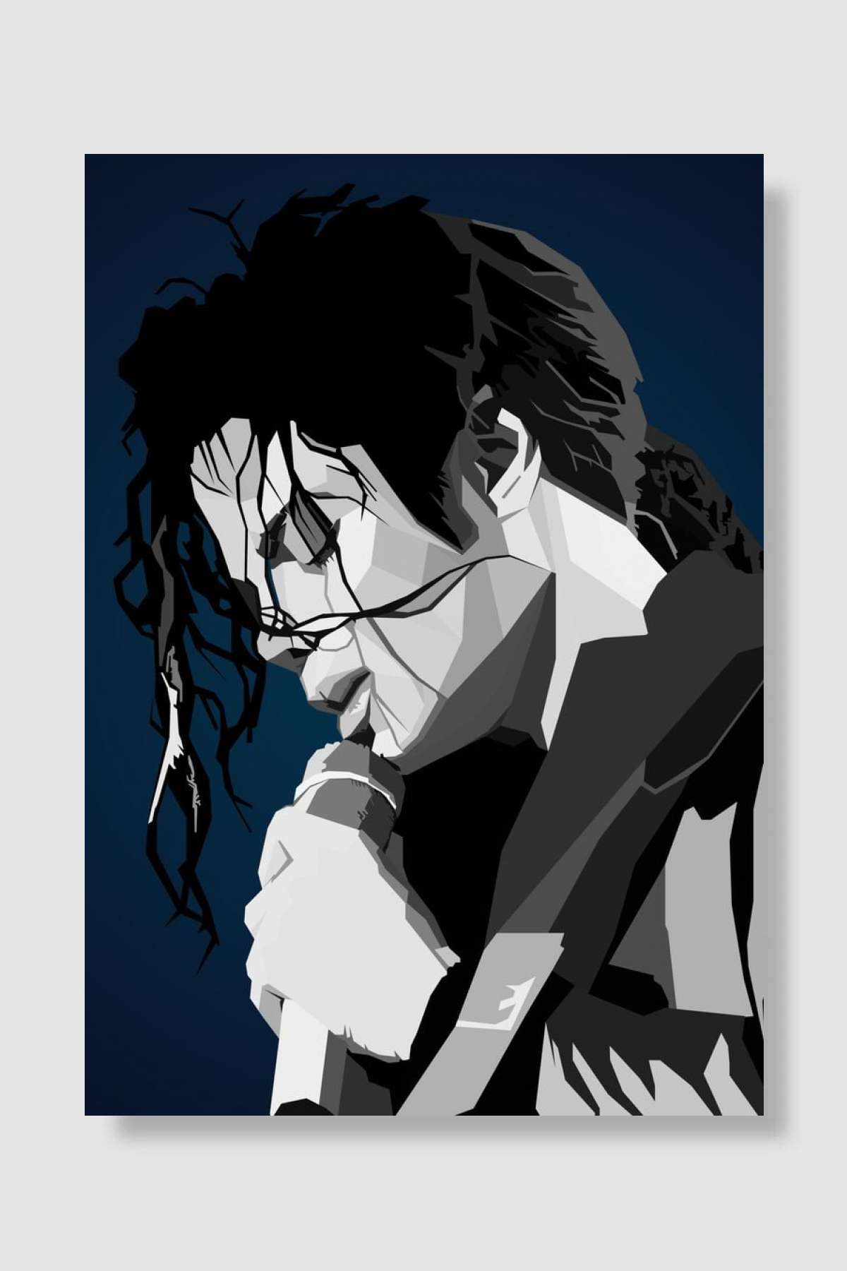 Michael Jackson Müzik Poster Çerçevesiz Yüksek Kalite Müzik Afiş Duvar Poster