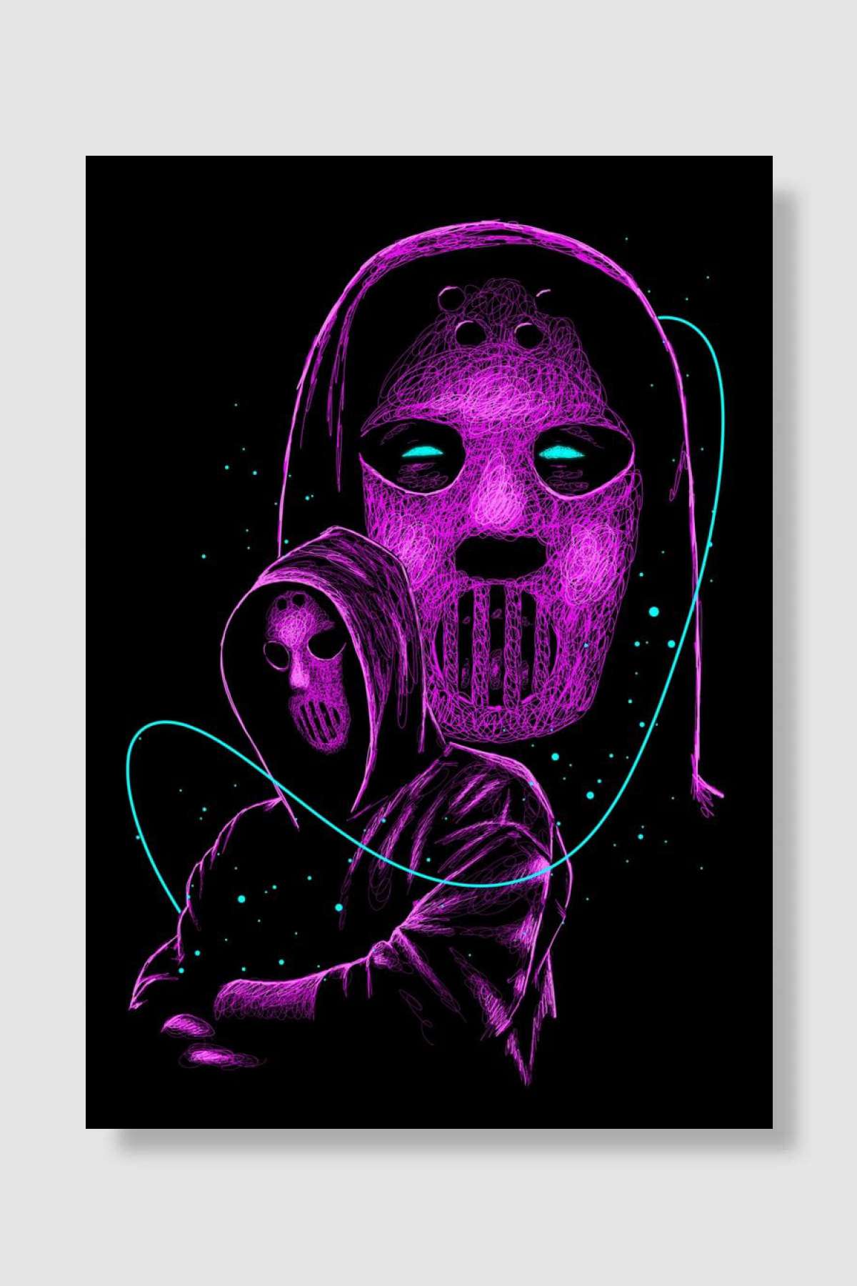 Roland Sherman Angerfist Müzik Poster Çerçevesiz Yüksek Kalite Müzik Afiş Duvar Poster